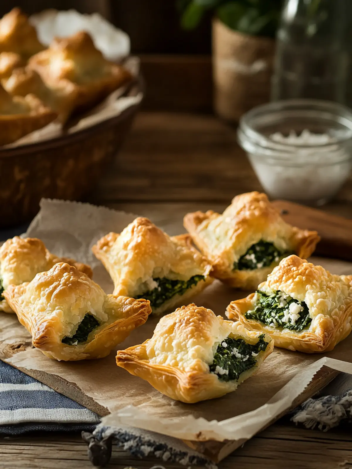 Spinach Puffs