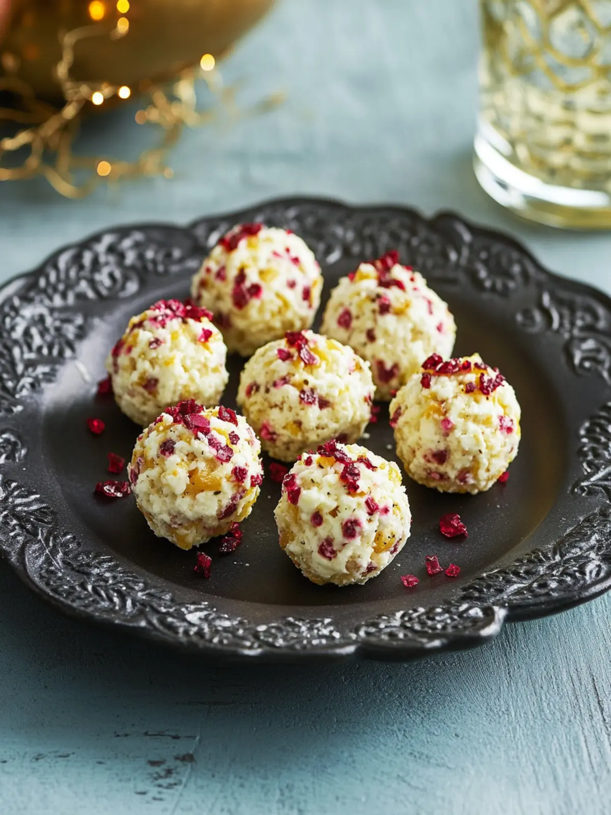 Festive Goat Cheese Balls