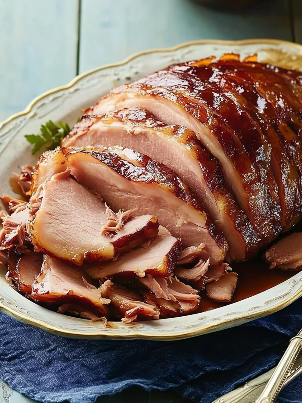 Root Beer-Glazed Ham