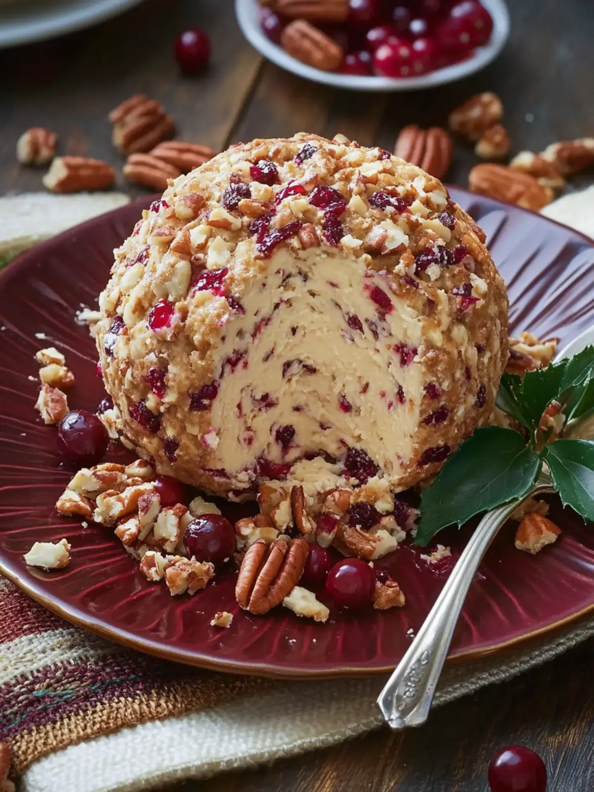 Cranberry-Pecan Cheese Ball