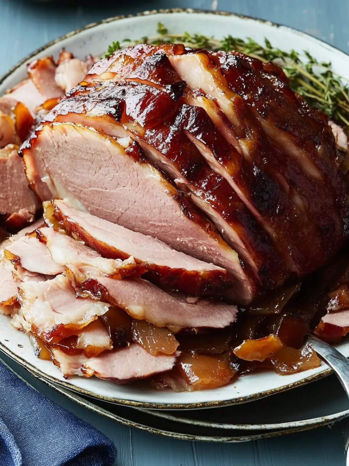 Root Beer-Glazed Ham