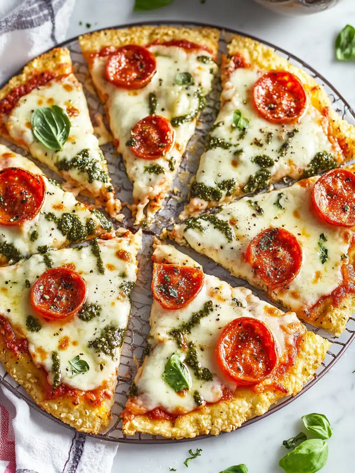 Cauliflower Crust Pizza