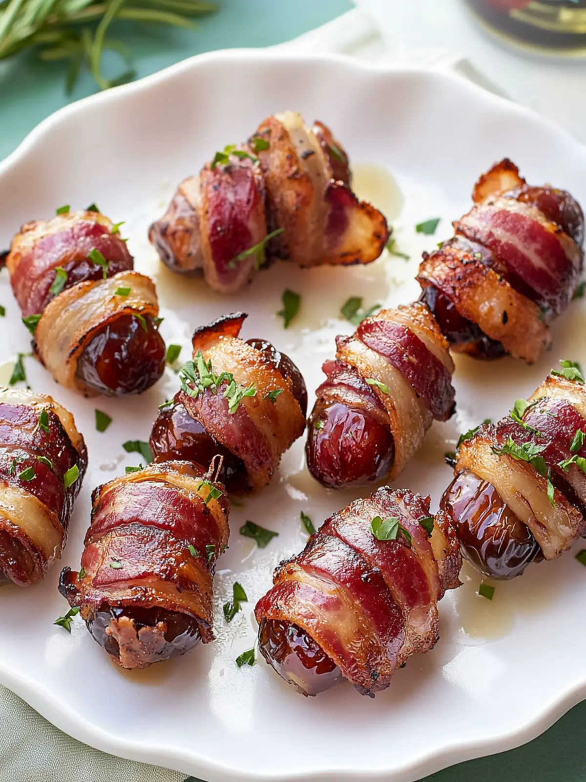 Bacon-Wrapped Dates