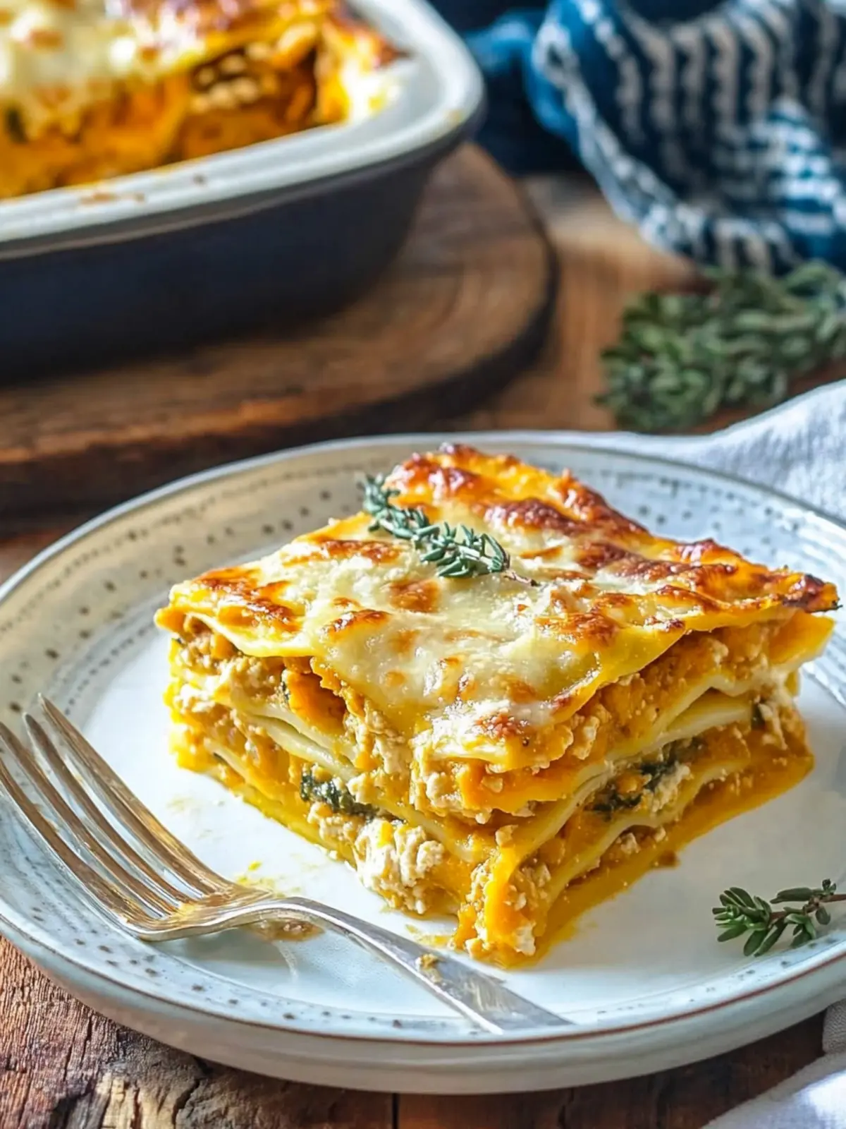 Butternut Squash Lasagna