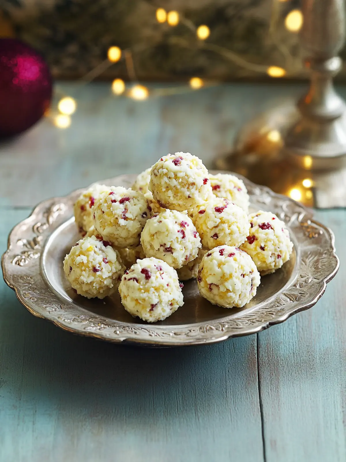 Festive Goat Cheese Balls