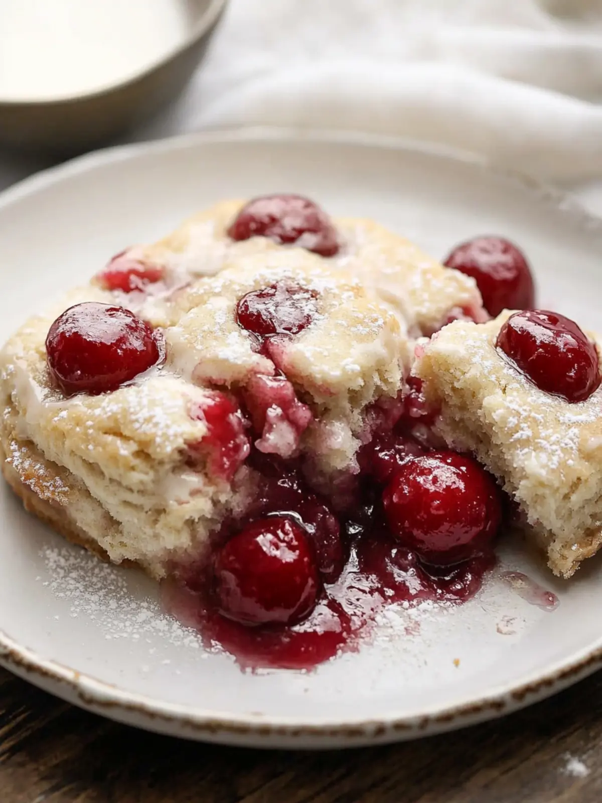 Cherry Pie Biscuits