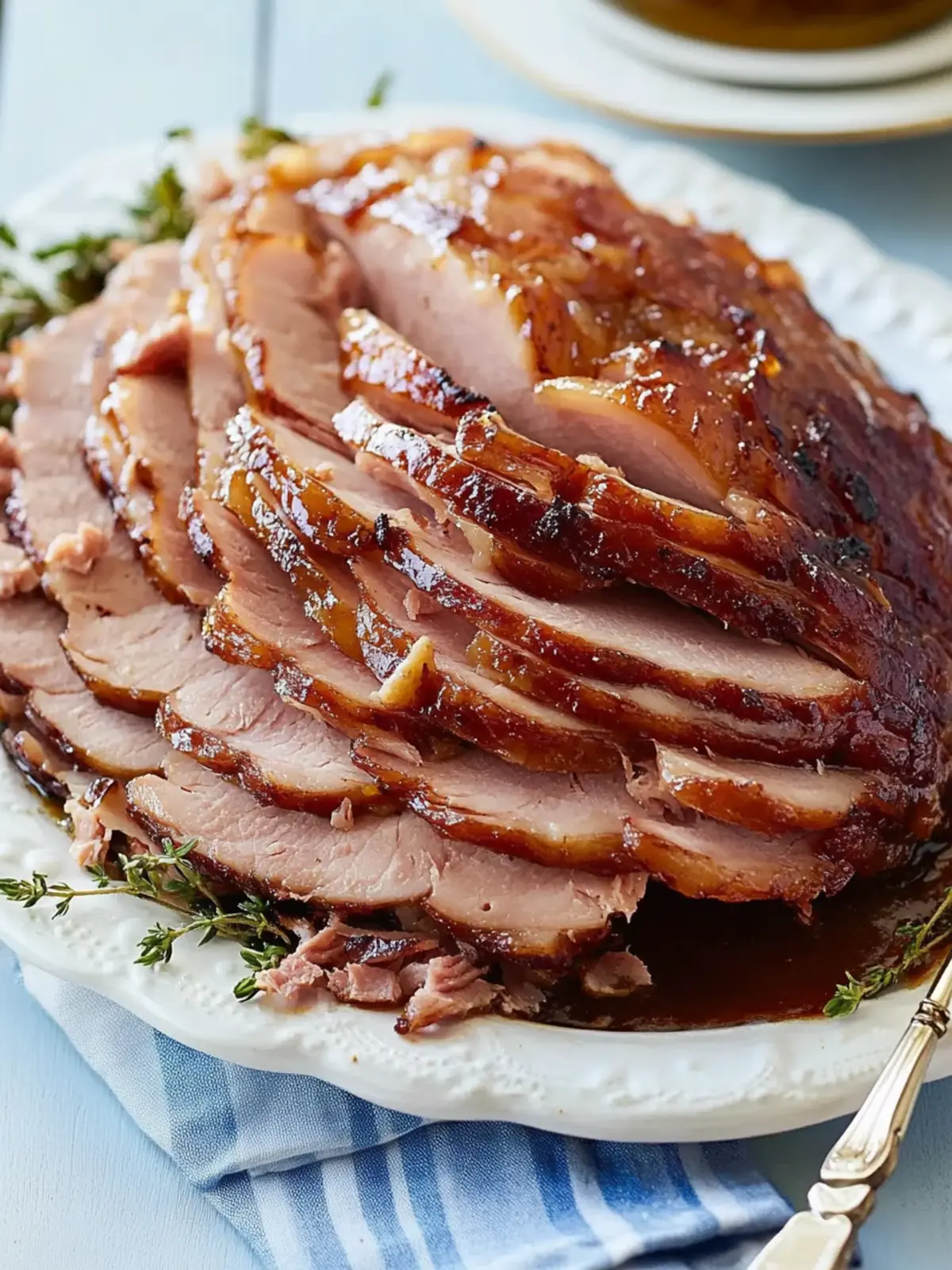 Root Beer-Glazed Ham