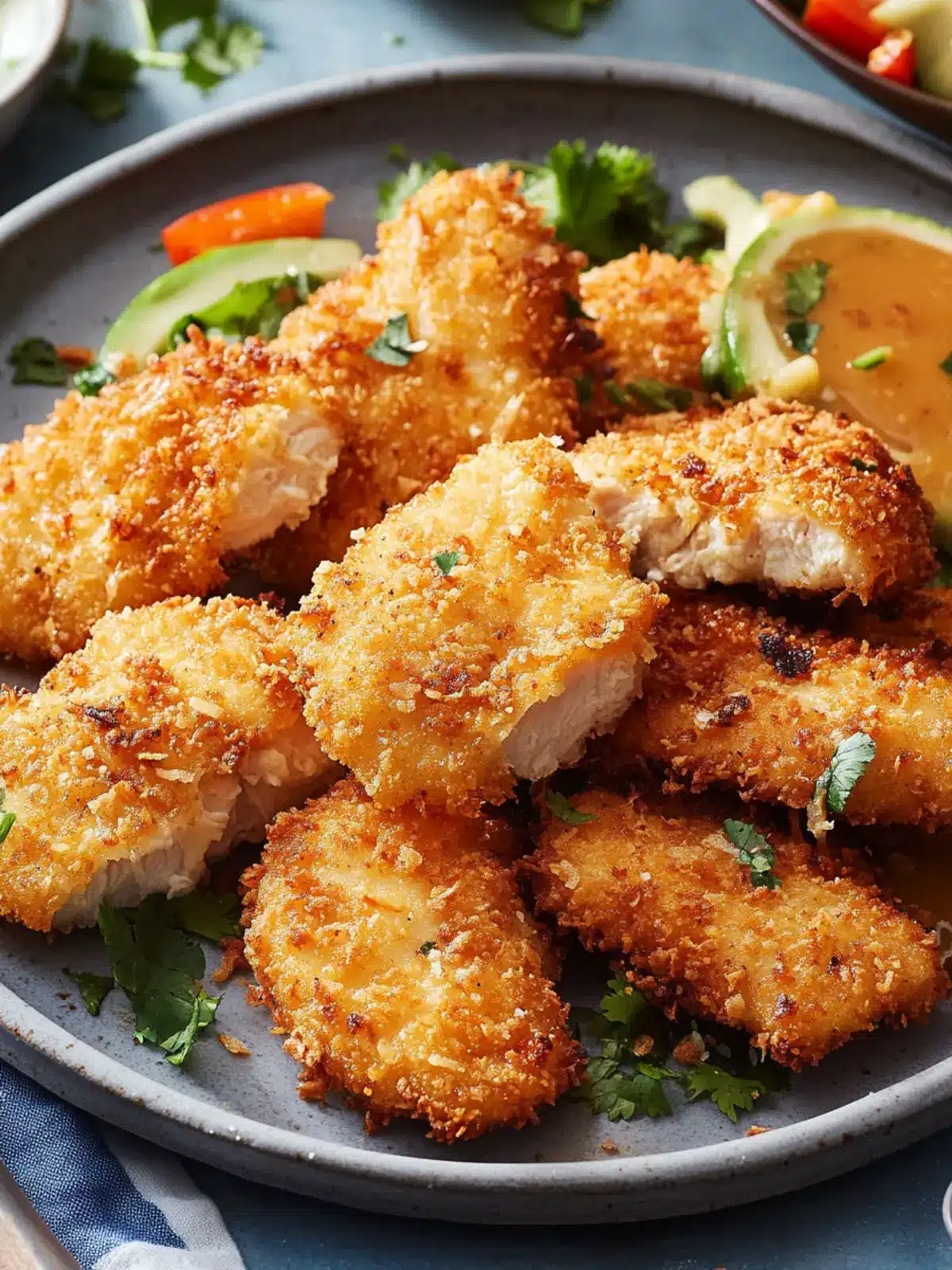 Crunchy Coconut Chicken