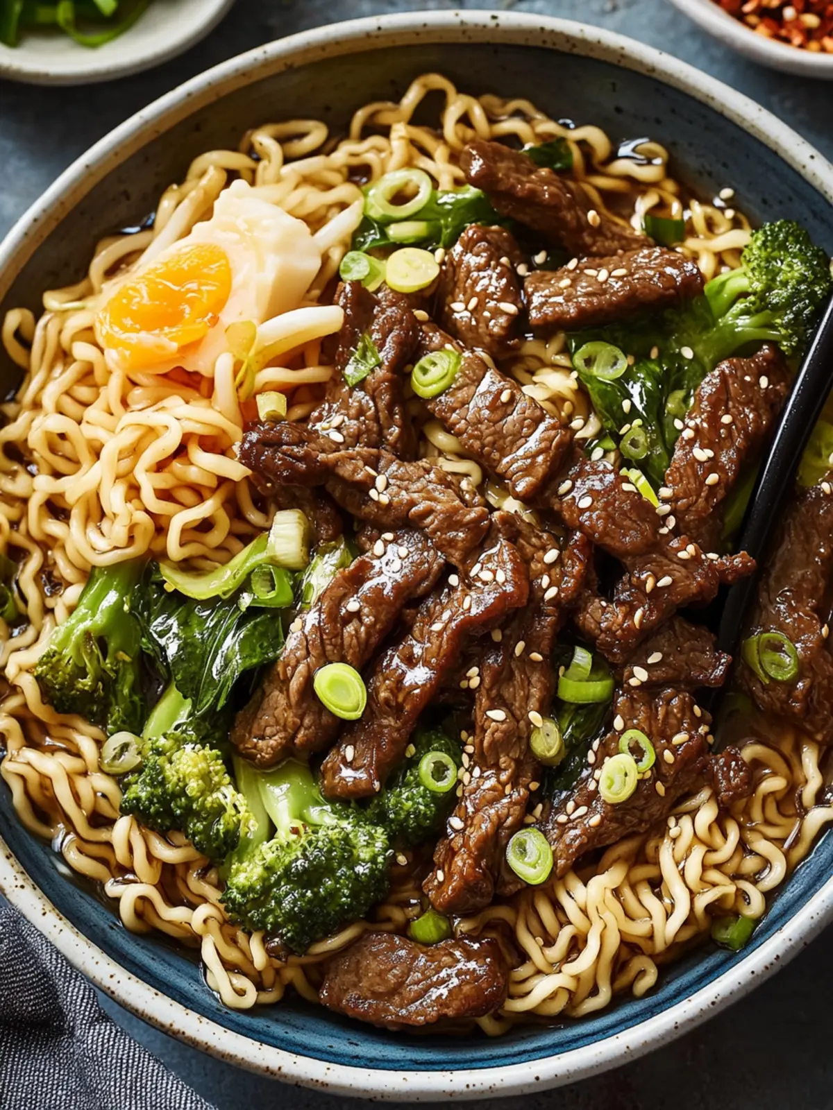 Mongolian Beef Ramen