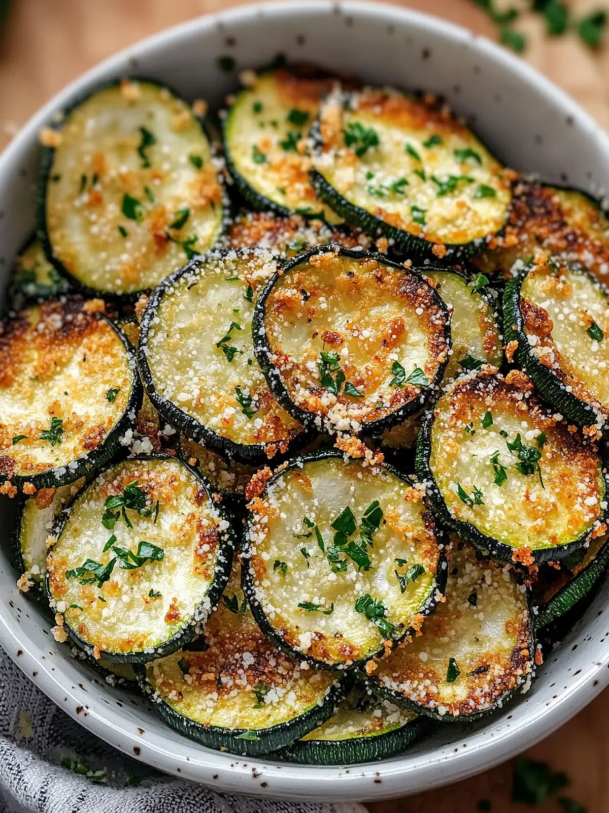Crispy Garlic Parmesan Zucchini Chips: Your New Favorite Snack 3 Crispy Garlic Parmesan Zucchini Chips