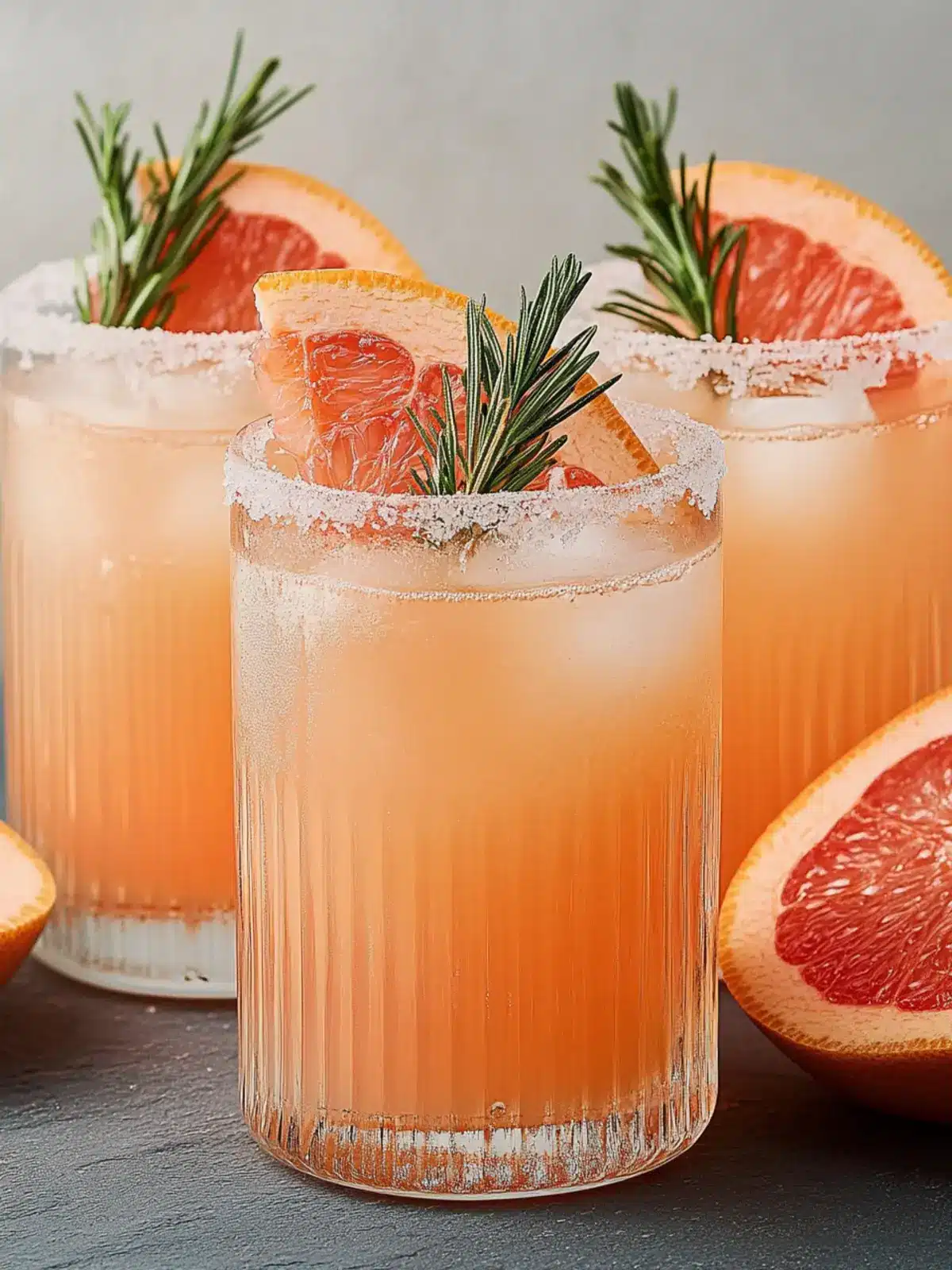 Grapefruit-Rosemary Mocktail Spritz