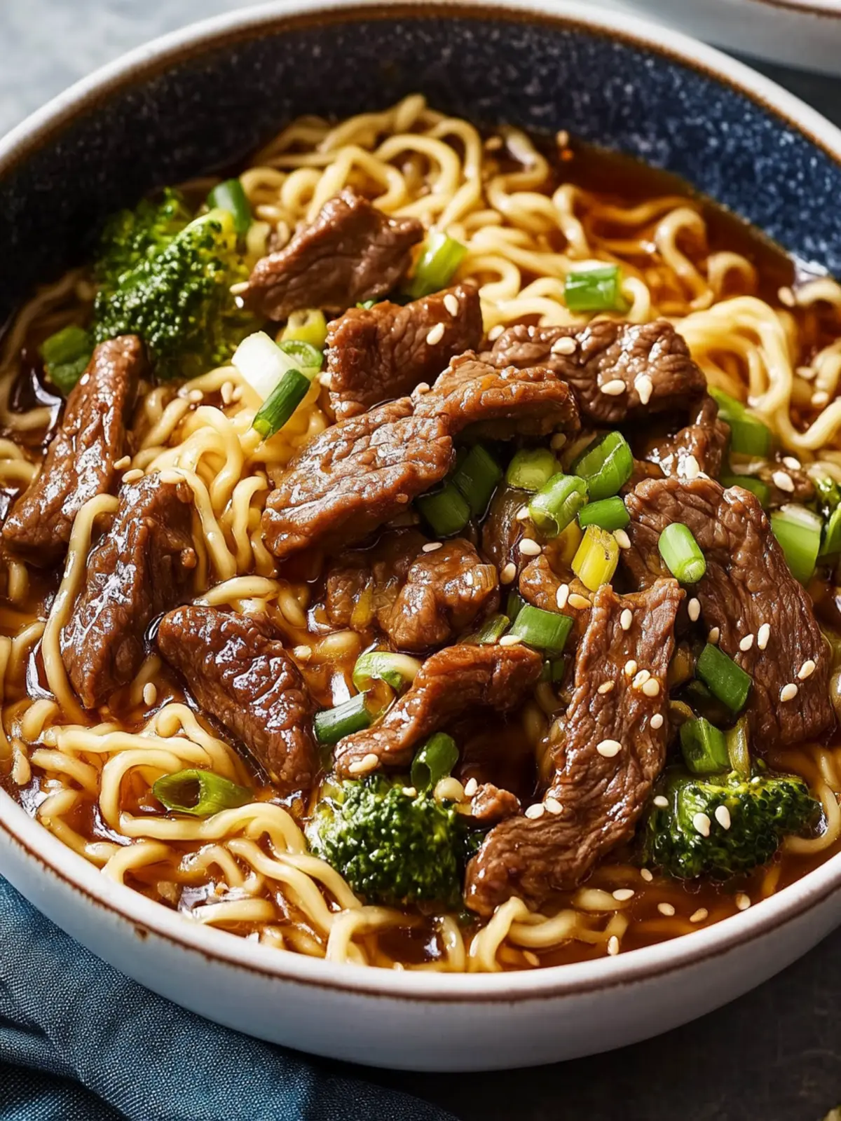 Mongolian Beef Ramen