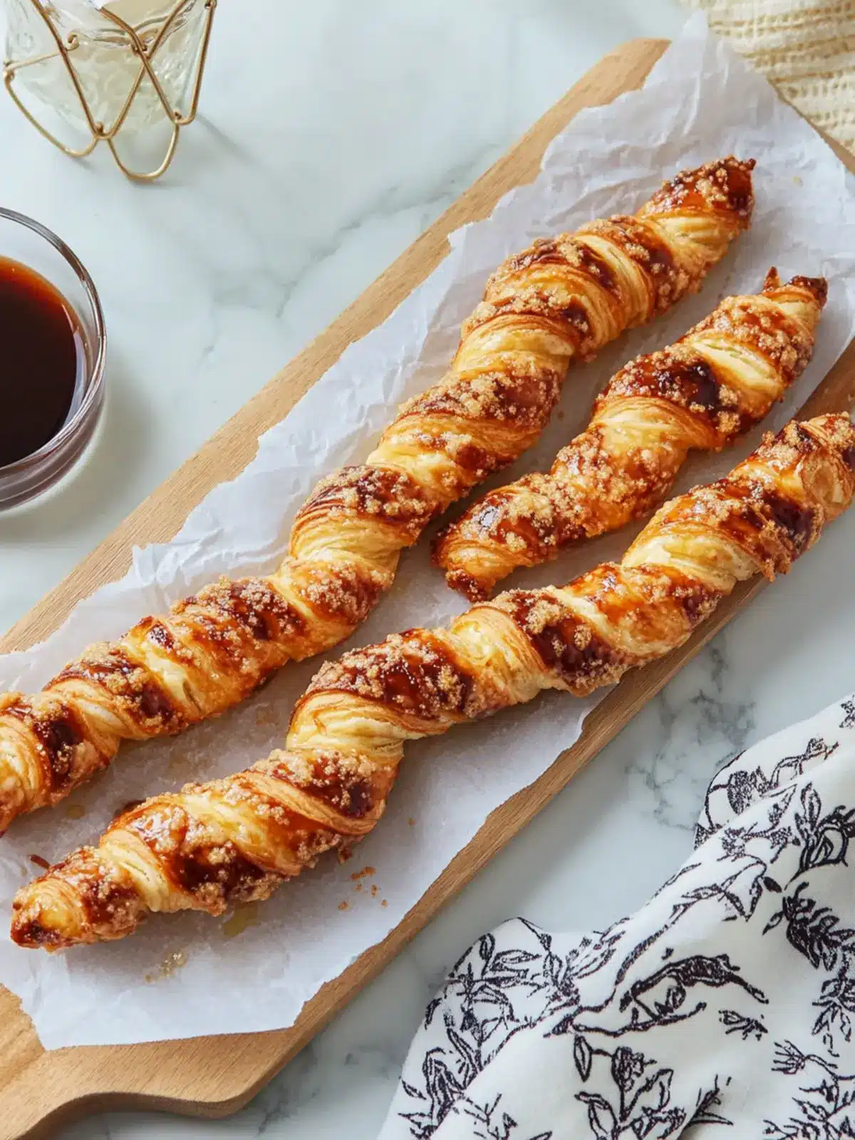 Apple Butter Cheese Twists