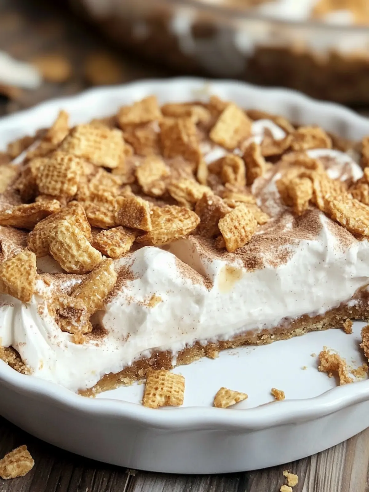 Irresistible No-Bake Cinnamon Toast Crunch Pie You’ll Love 4 No-Bake Cinnamon Toast Crunch Pie