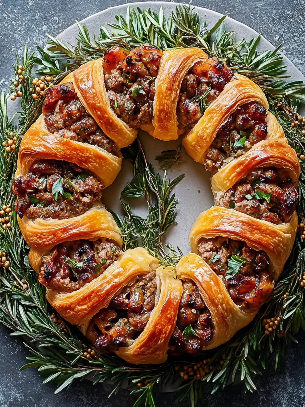 Sausage Roll Wreath: Your Ultimate Festive Party Showstopper 3 Sausage Roll Wreath
