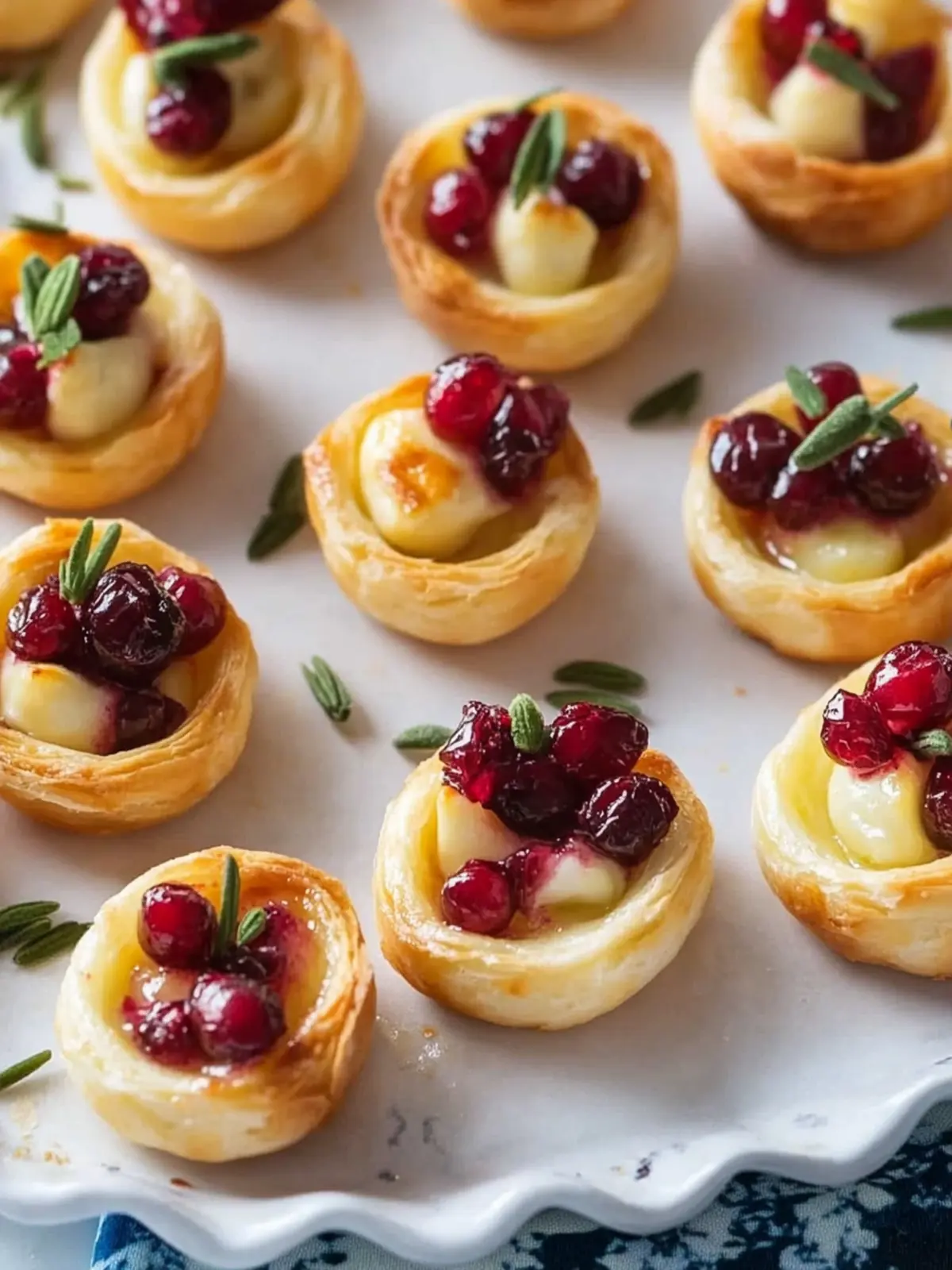 Cranberry Brie Bites