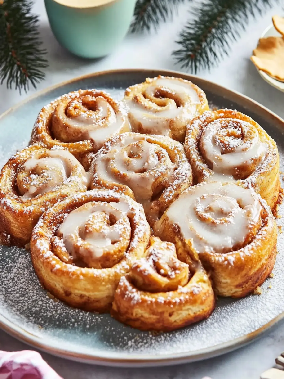 Delicious Gingerbread-Spiced Cinnamon Rolls for Cozy Mornings 2 Gingerbread-Spiced Cinnamon Rolls