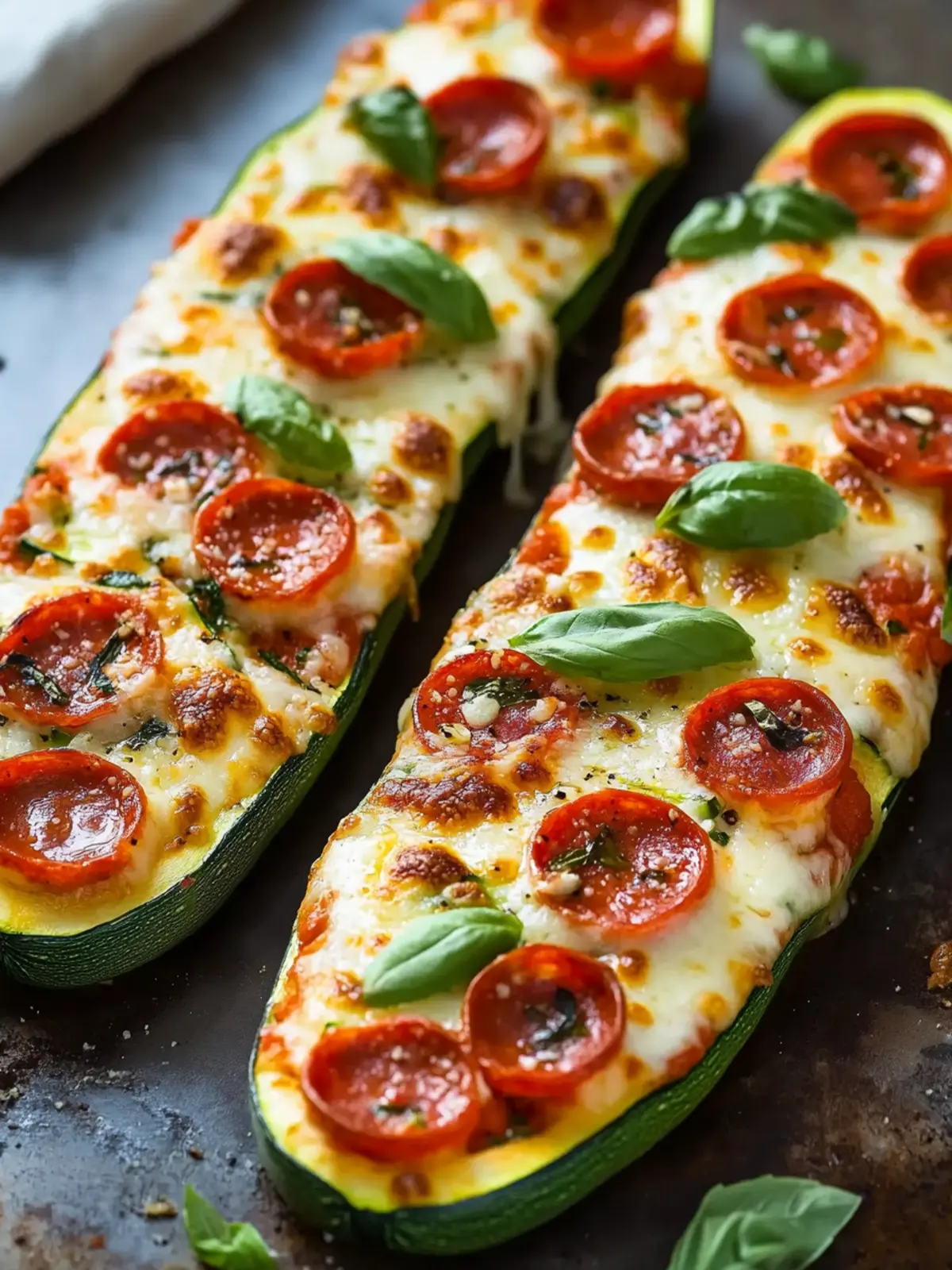 Zucchini Pizza Boats: Your Healthy Pizza Adventure Awaits 3 Zucchini Pizza Boats