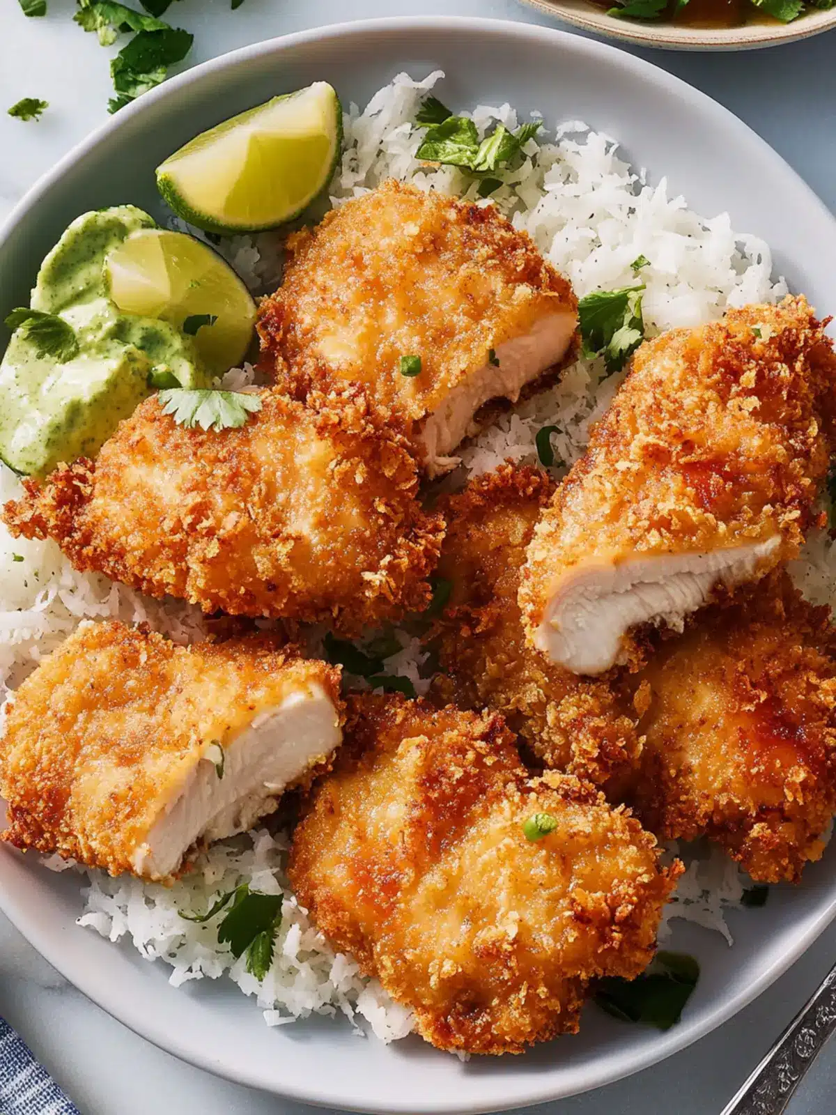 Crunchy Coconut Chicken