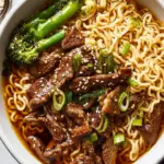 Mongolian Beef Ramen