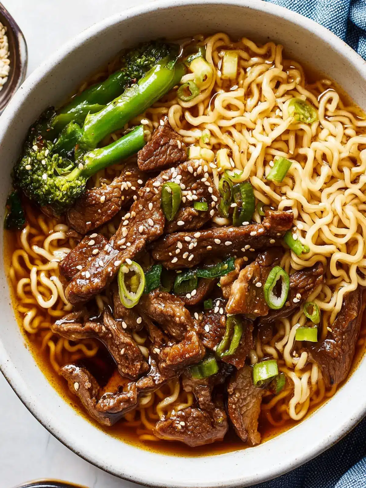 Mongolian Beef Ramen