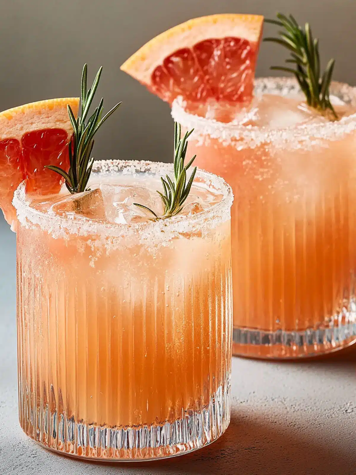 Grapefruit-Rosemary Mocktail Spritz