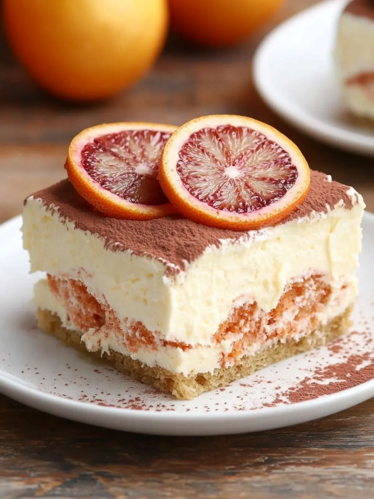 Easy Blood Orange Tiramisu
