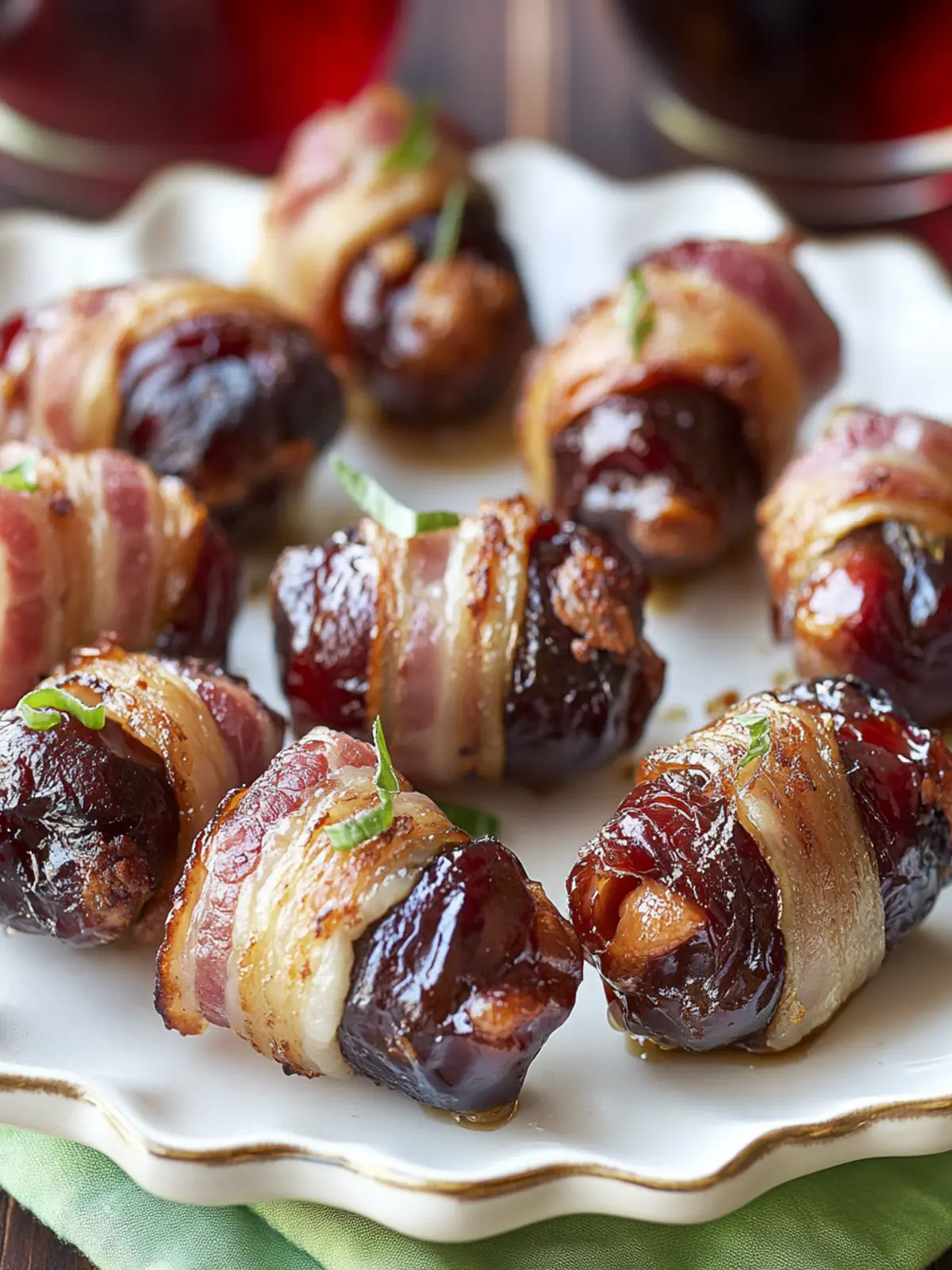 Bacon-Wrapped Dates