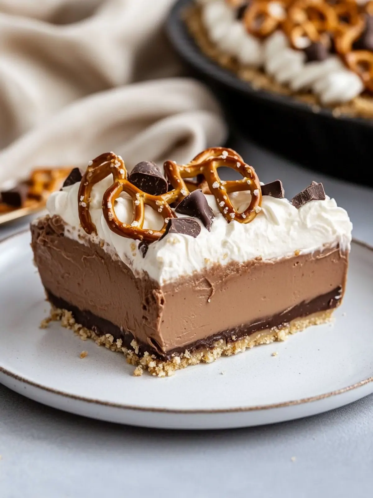 Irresistible No-Bake Peanut Butter Chocolate Pretzel Pie Delight 5 No-Bake Peanut Butter Chocolate Pretzel Pie