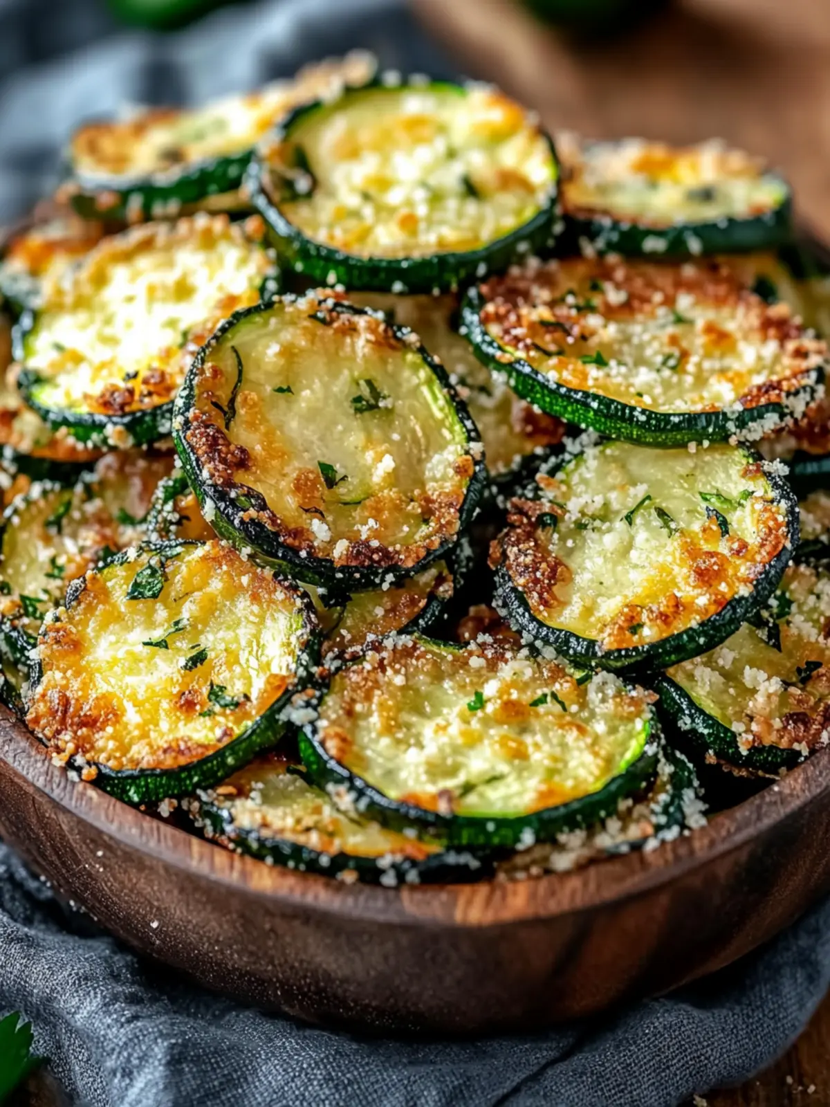 Crispy Garlic Parmesan Zucchini Chips: Your New Favorite Snack 2 Crispy Garlic Parmesan Zucchini Chips