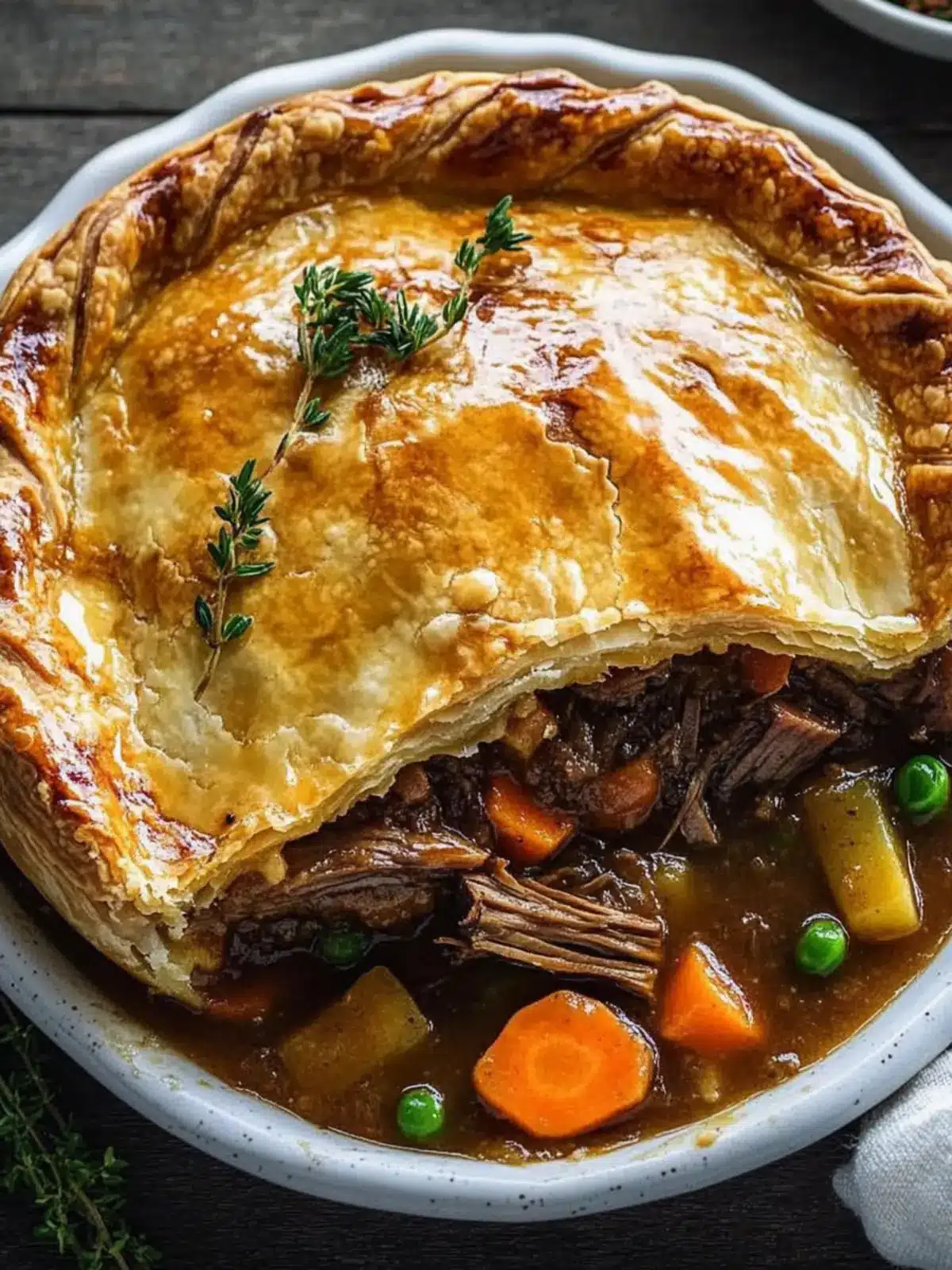 Brisket Pot Pie