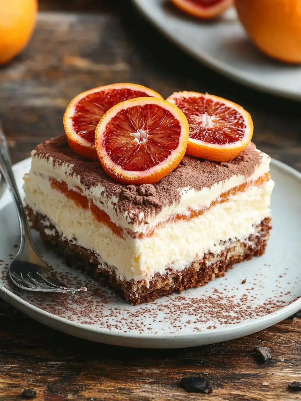 Easy Blood Orange Tiramisu