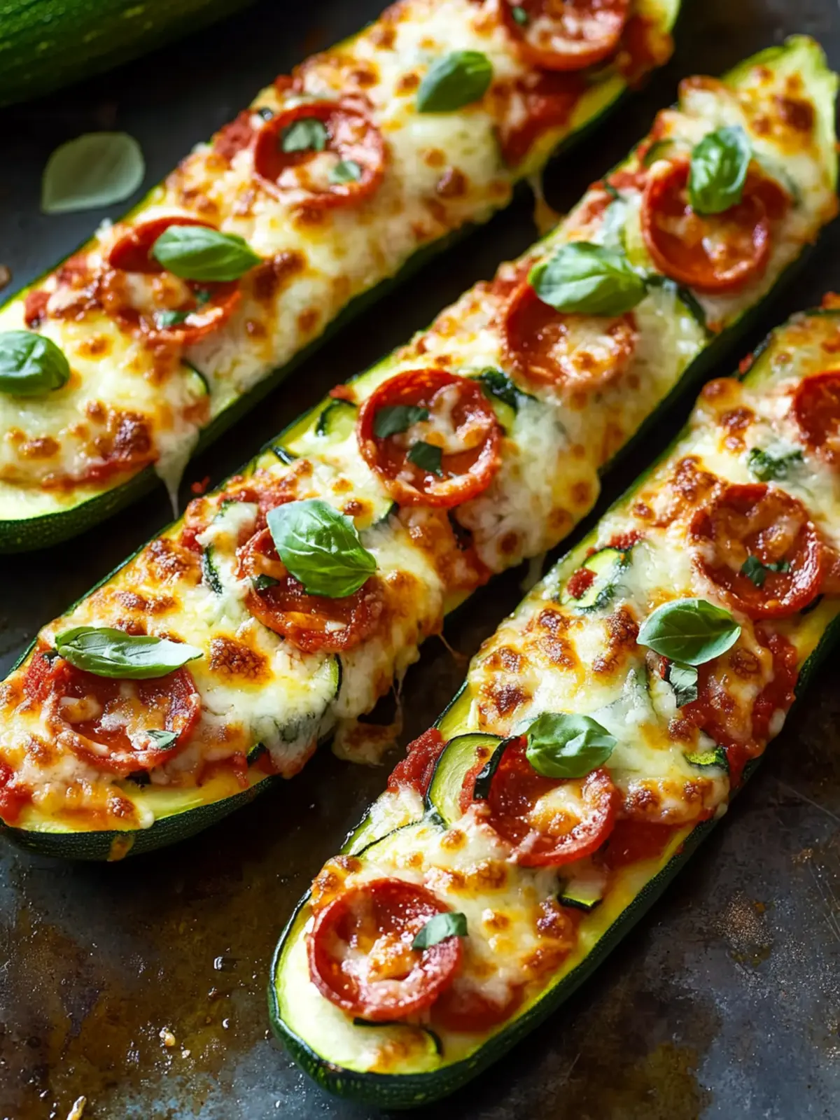 Zucchini Pizza Boats: Your Healthy Pizza Adventure Awaits 2 Zucchini Pizza Boats