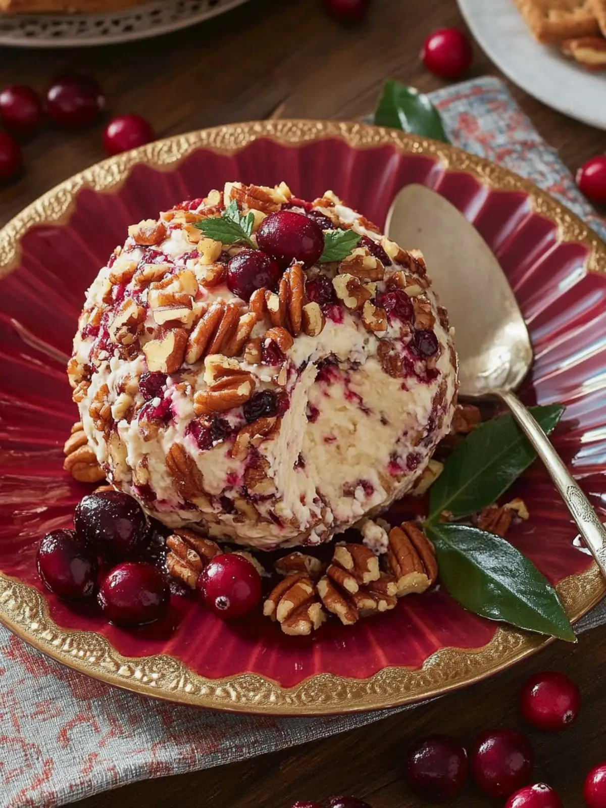 Cranberry-Pecan Cheese Ball