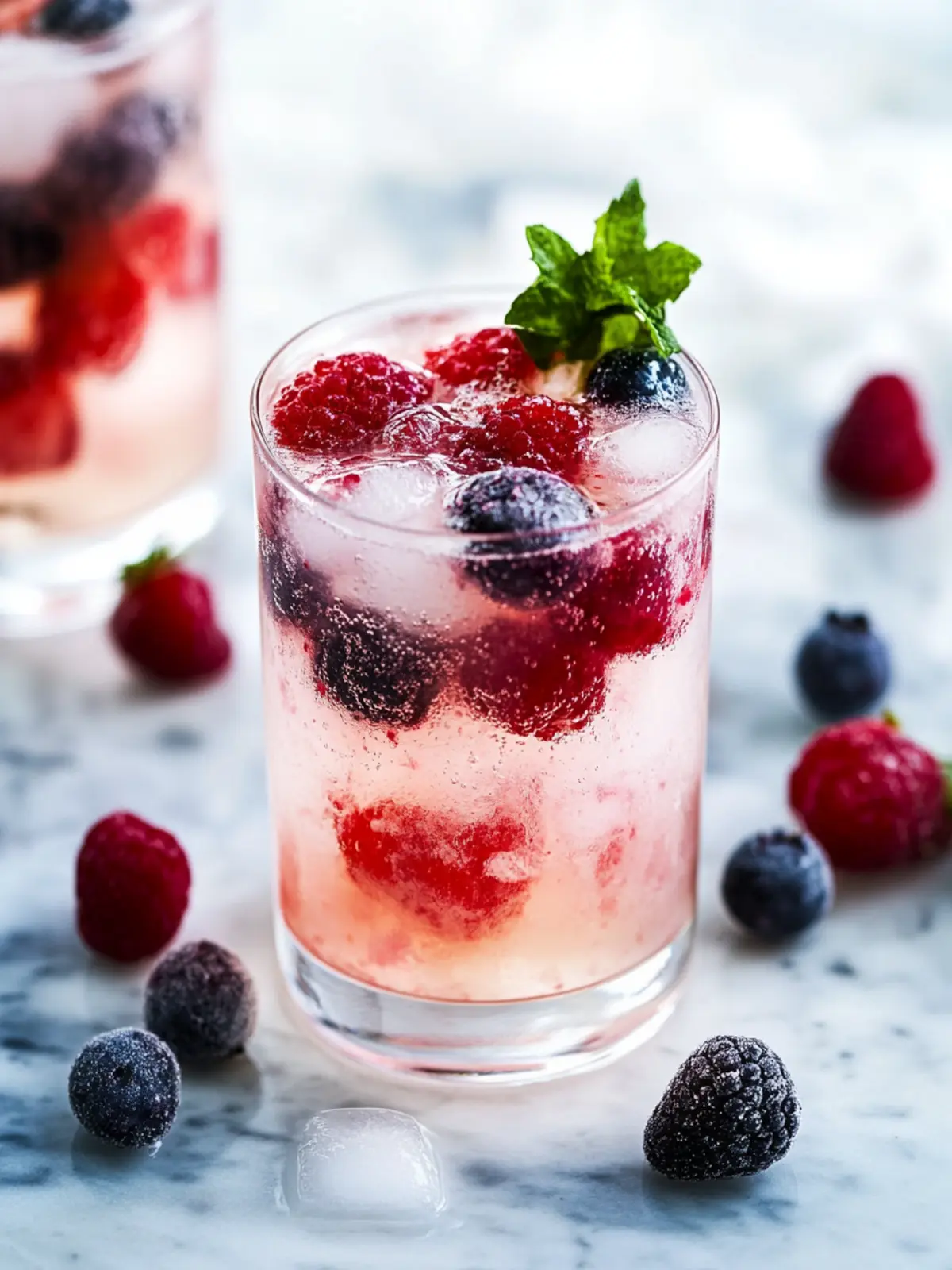 Cool Down with Triple Berry Sparklers for a Summer Refresh! 2 Triple Berry Sparklers