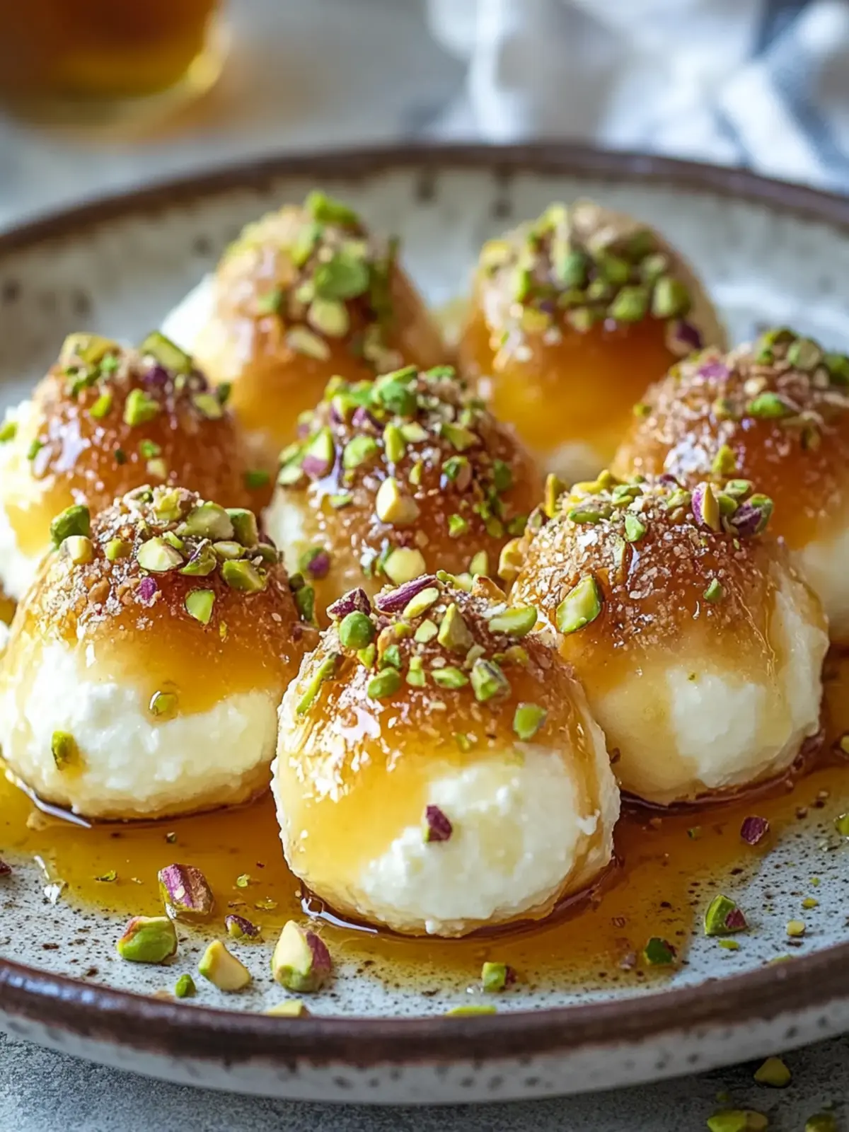 Savory Sweet Ricotta Pistachio Honey Bites You’ll Love 2 Ricotta Pistachio Honey Bites