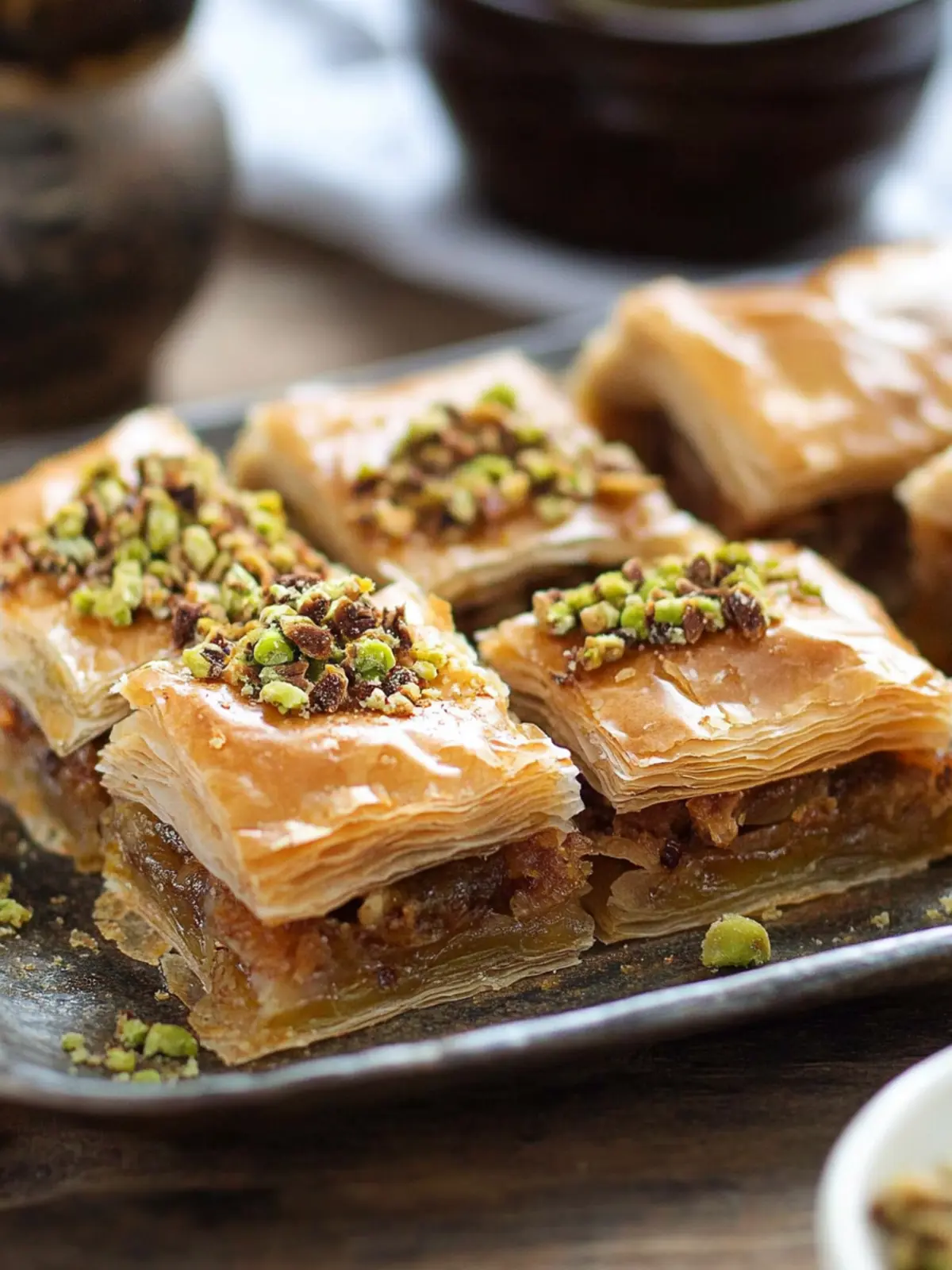 Easy Baklava Made with Puff Pastry for Effortless Indulgence 3 Easy Baklava