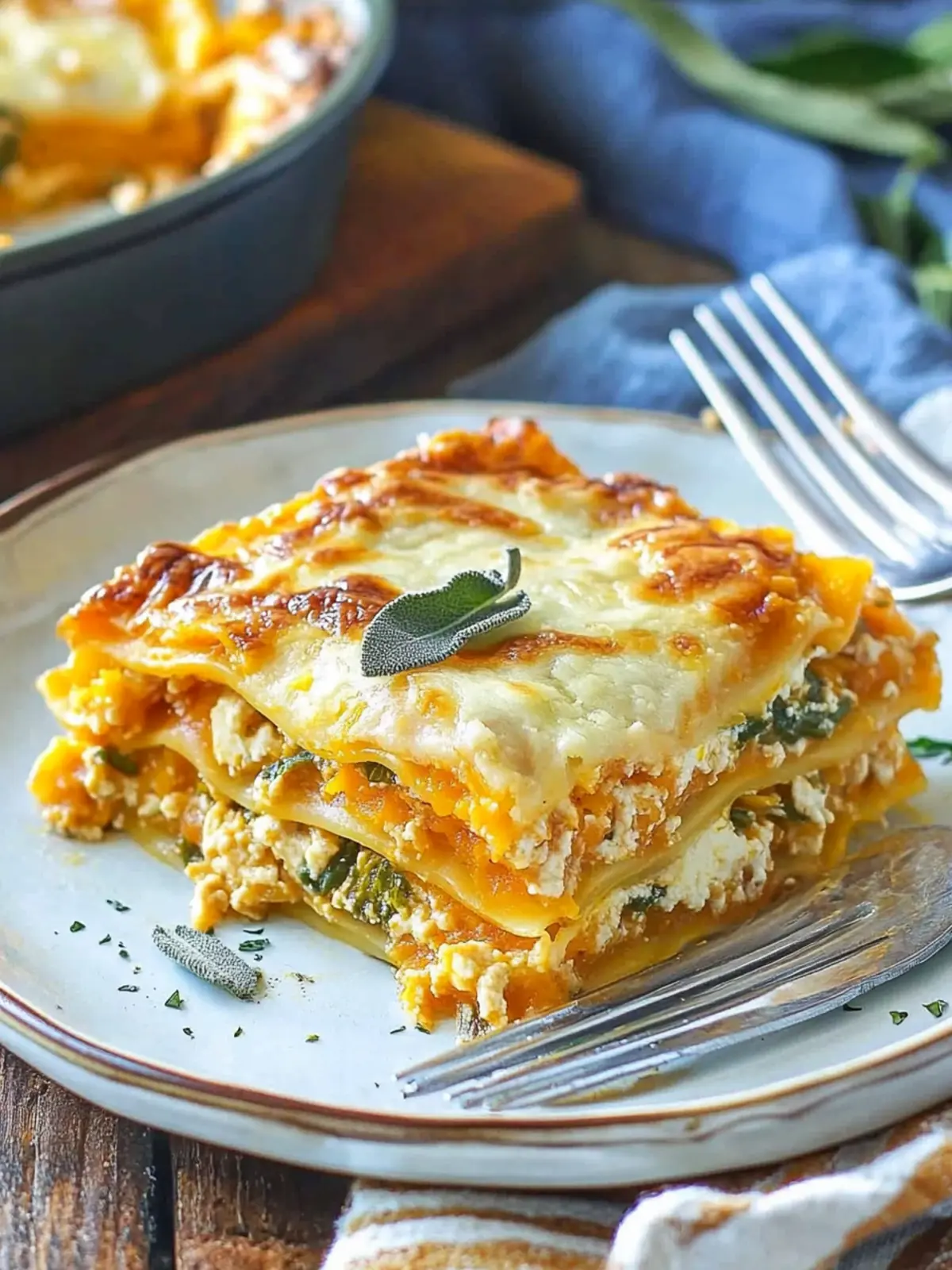 Butternut Squash Lasagna