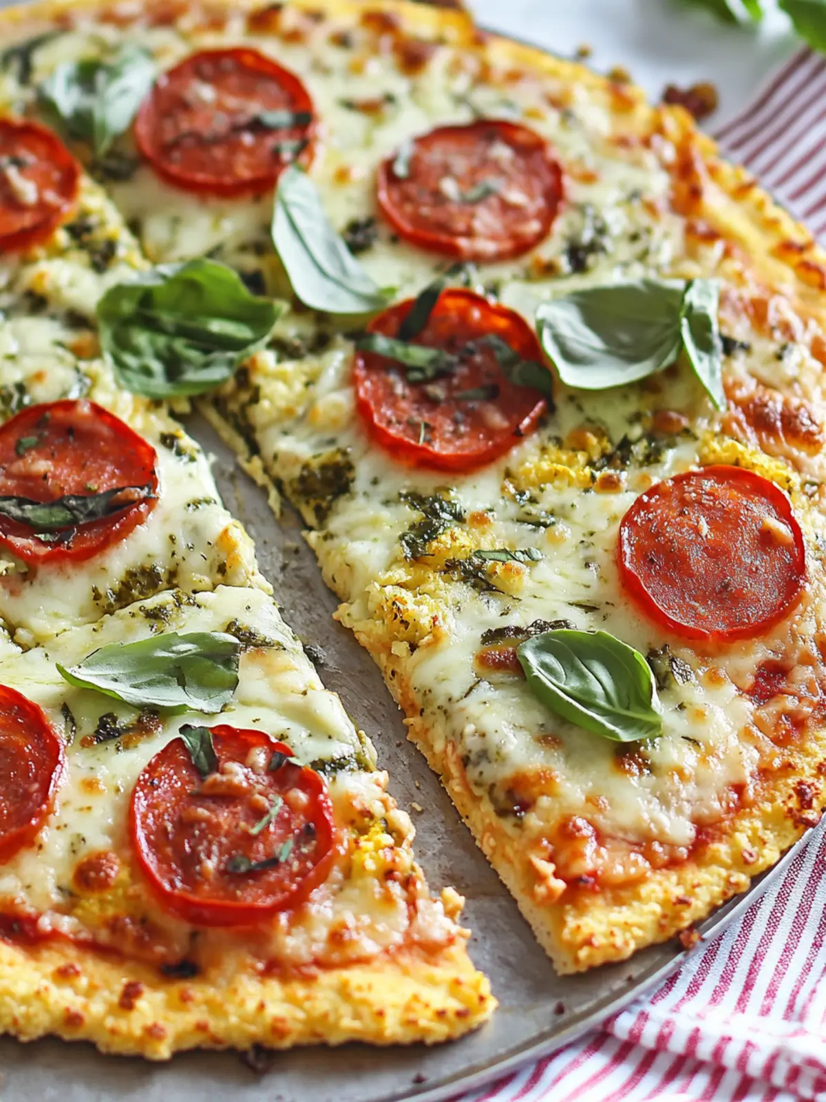 Cauliflower Crust Pizza