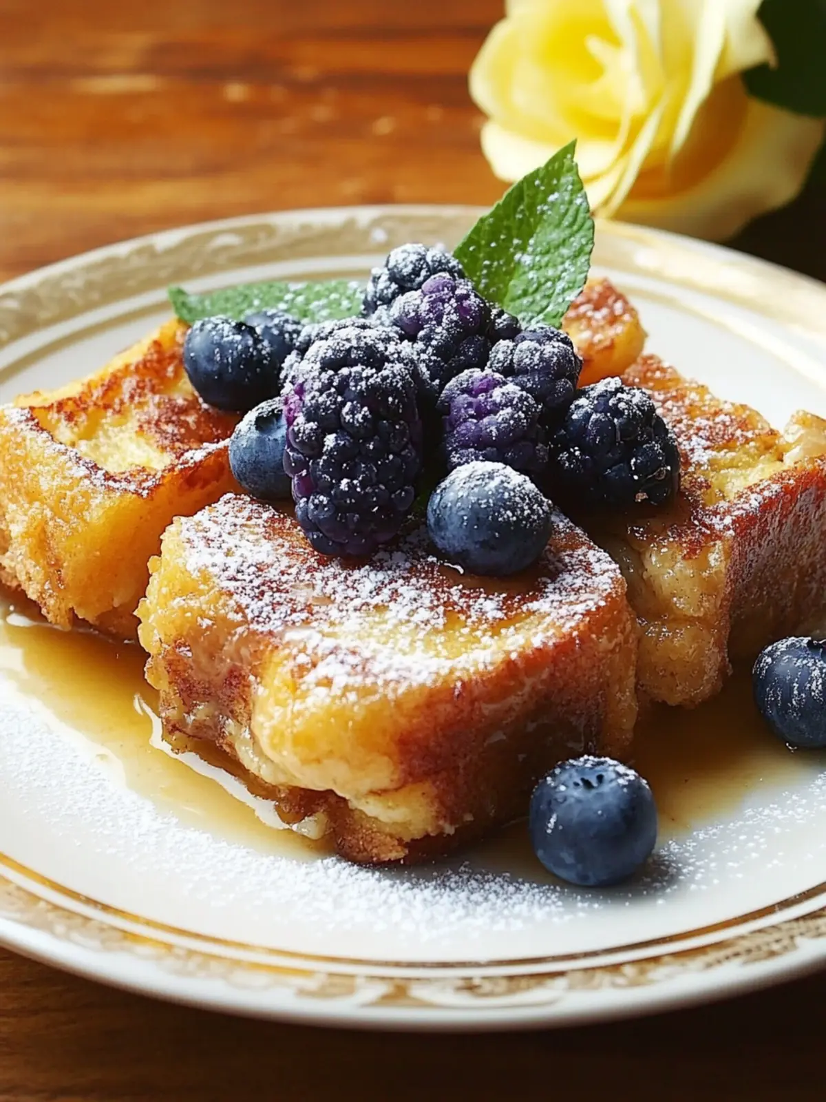 Delicious Baked French Toast Casserole with Crunchy Topping 5 Baked French Toast