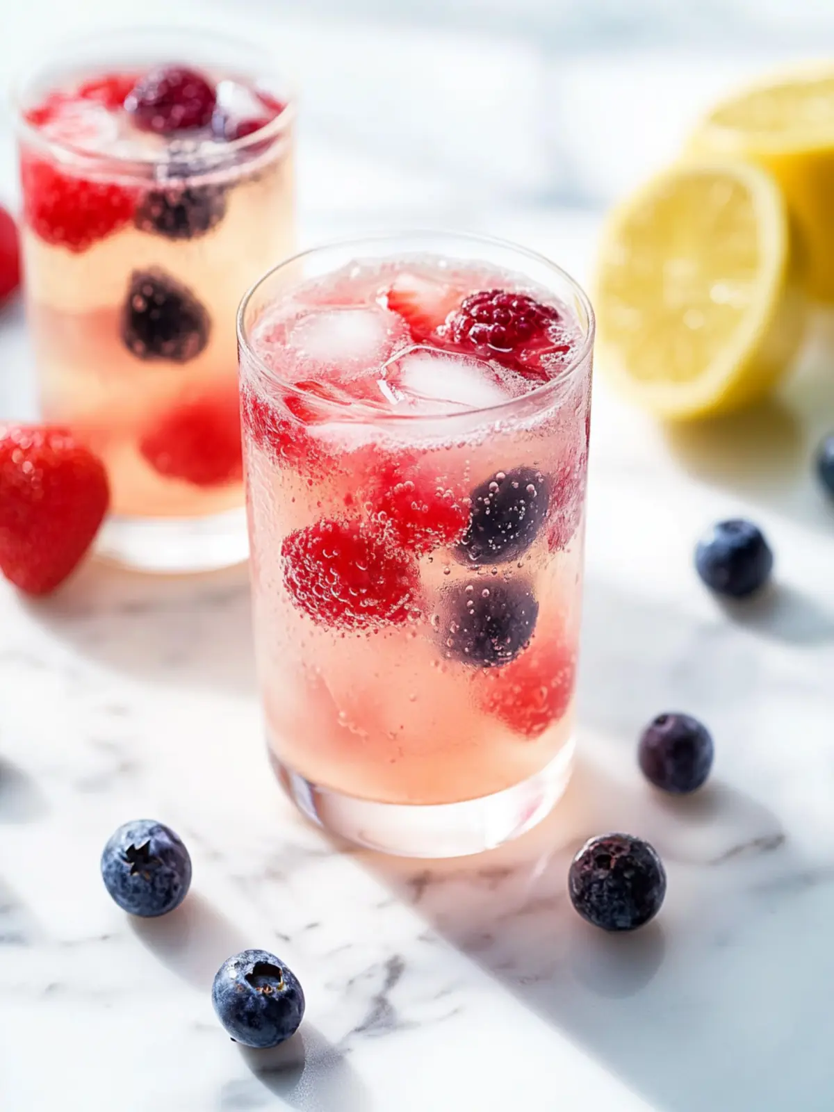 Cool Down with Triple Berry Sparklers for a Summer Refresh! 3 Triple Berry Sparklers