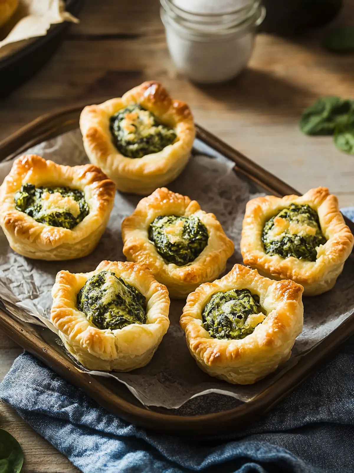 Spinach Puffs