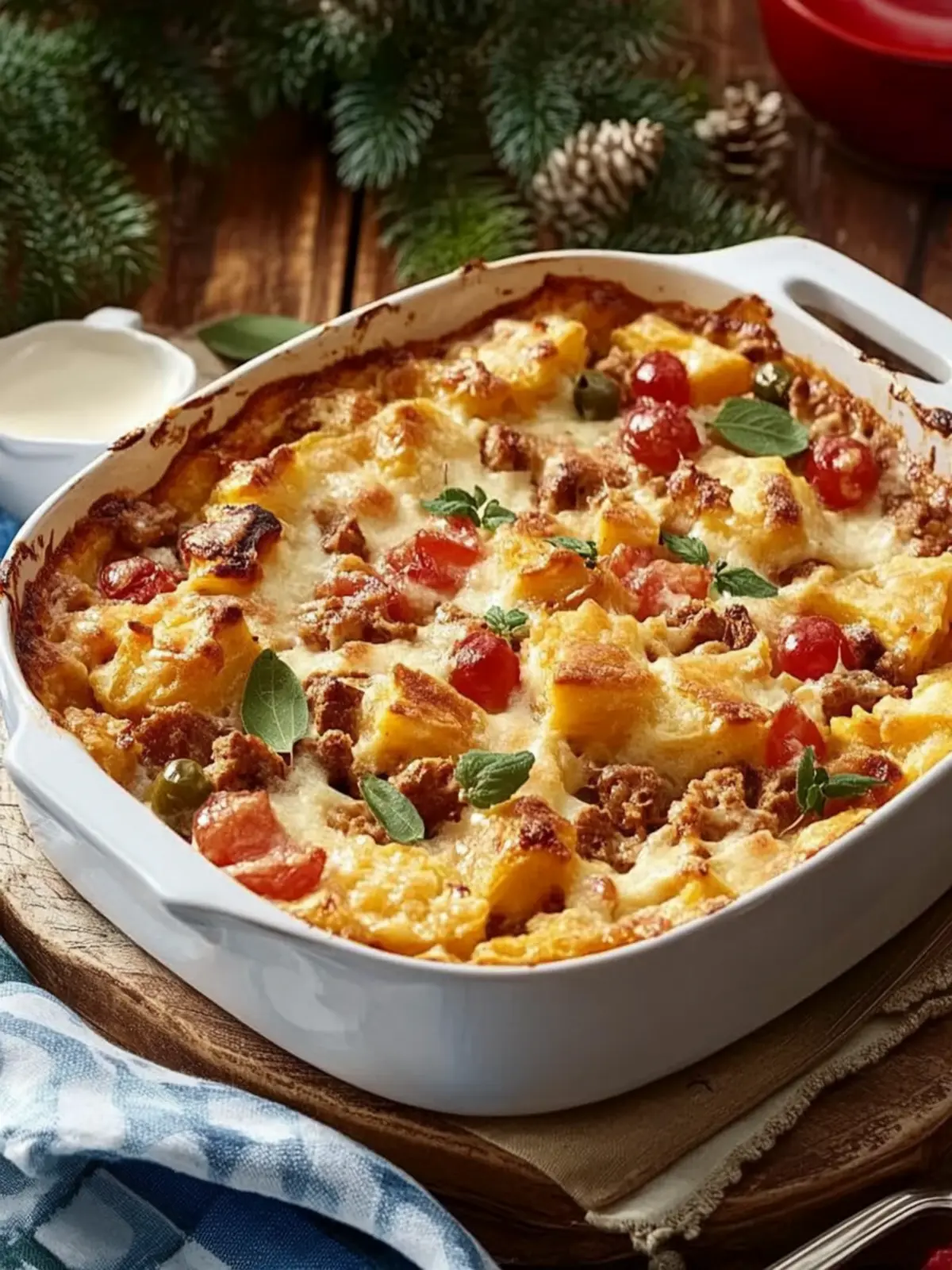 Christmas Breakfast Casserole