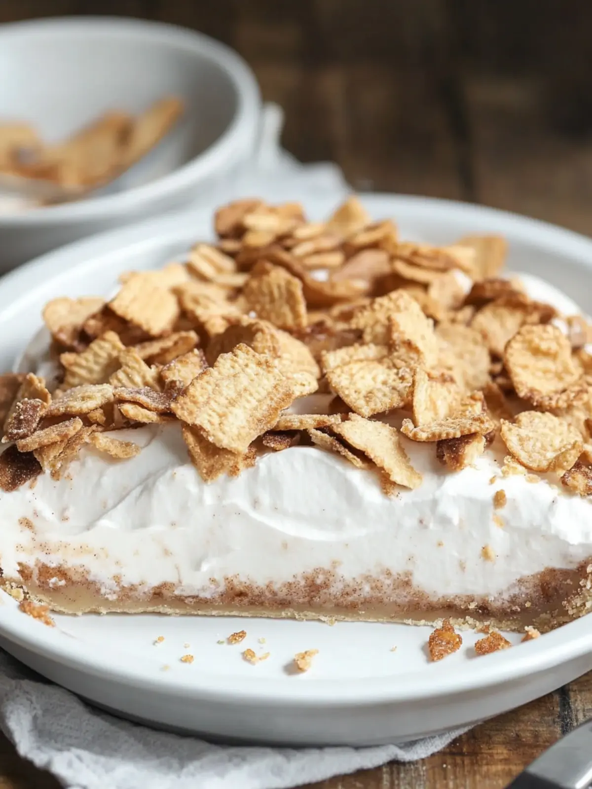 Irresistible No-Bake Cinnamon Toast Crunch Pie You’ll Love 3 No-Bake Cinnamon Toast Crunch Pie