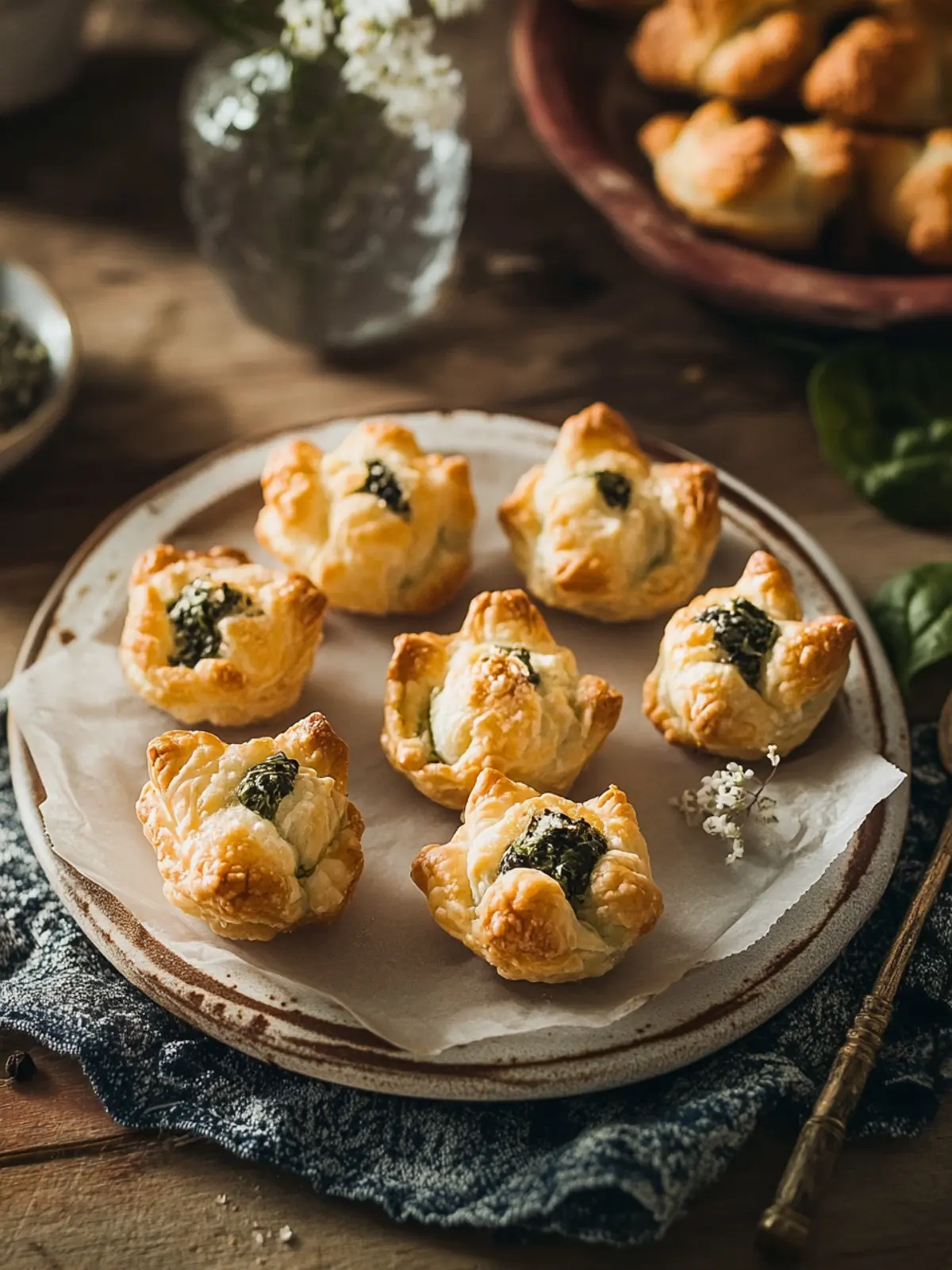 Spinach Puffs