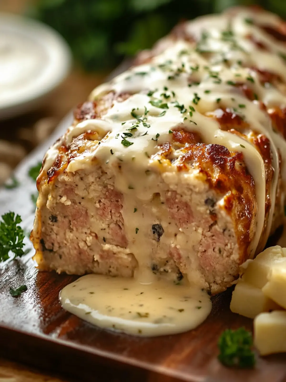 Chicken Cordon Bleu Meatloaf: A Nostalgic Family Favorite 3 Chicken Cordon Bleu Meatloaf