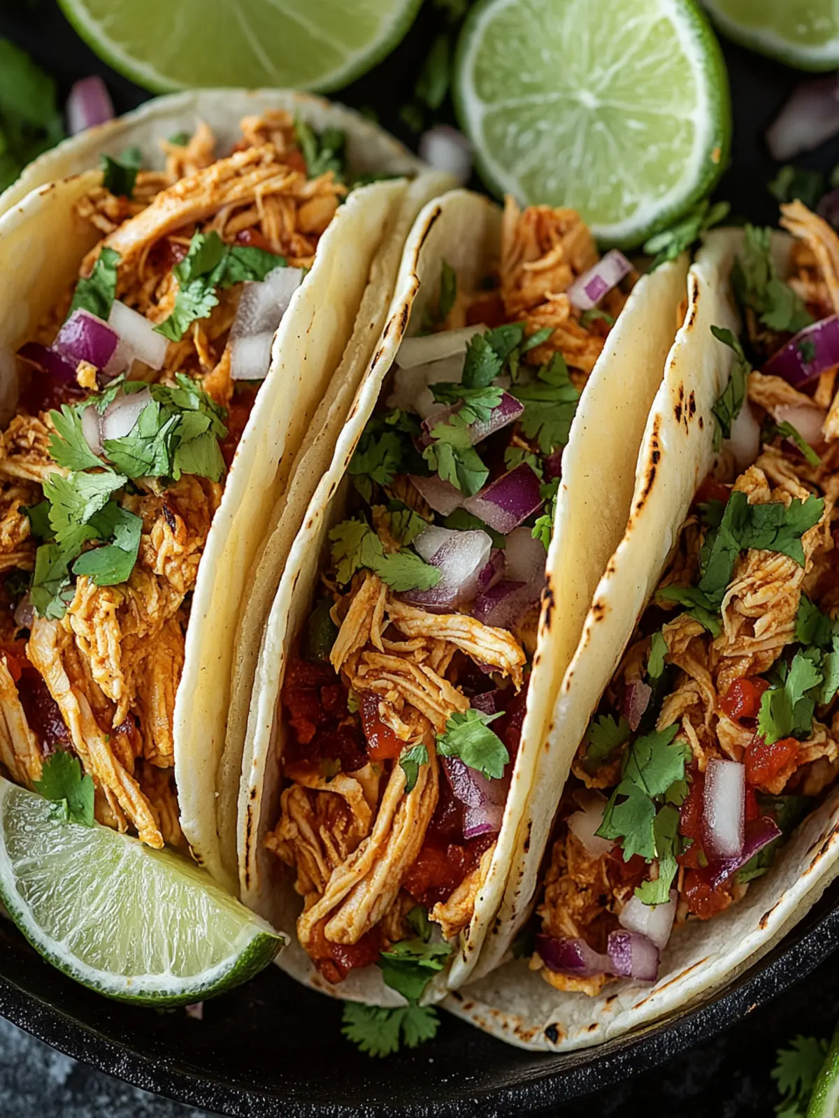 Savory Slow Cooker Chicken Tacos Made for Easy Weeknight Fun 5 Slow Cooker Chicken Tacos