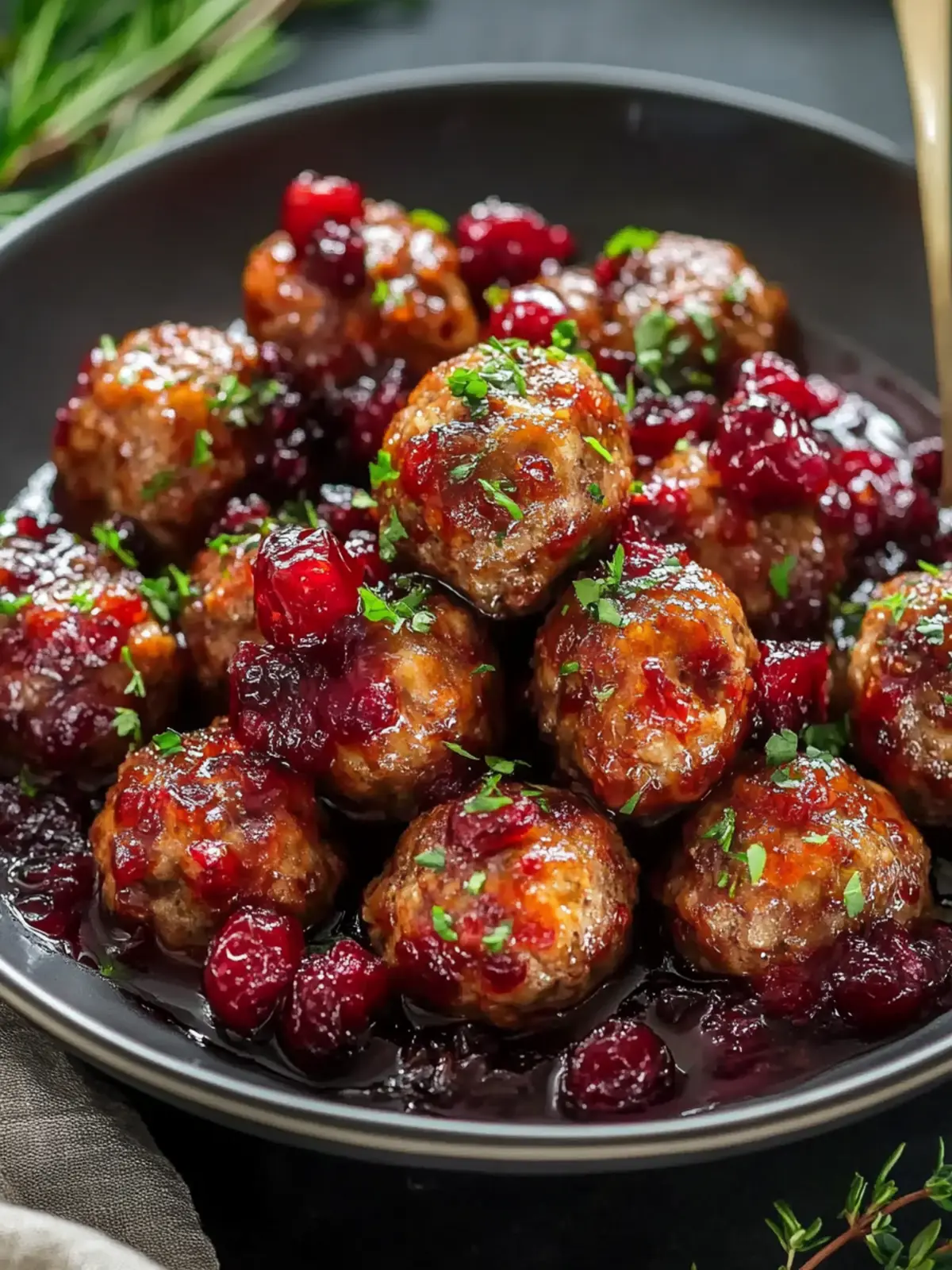 Cranberry Meatballs: A Flavorful Holiday Hit in 35 Minutes 5 Cranberry Meatballs