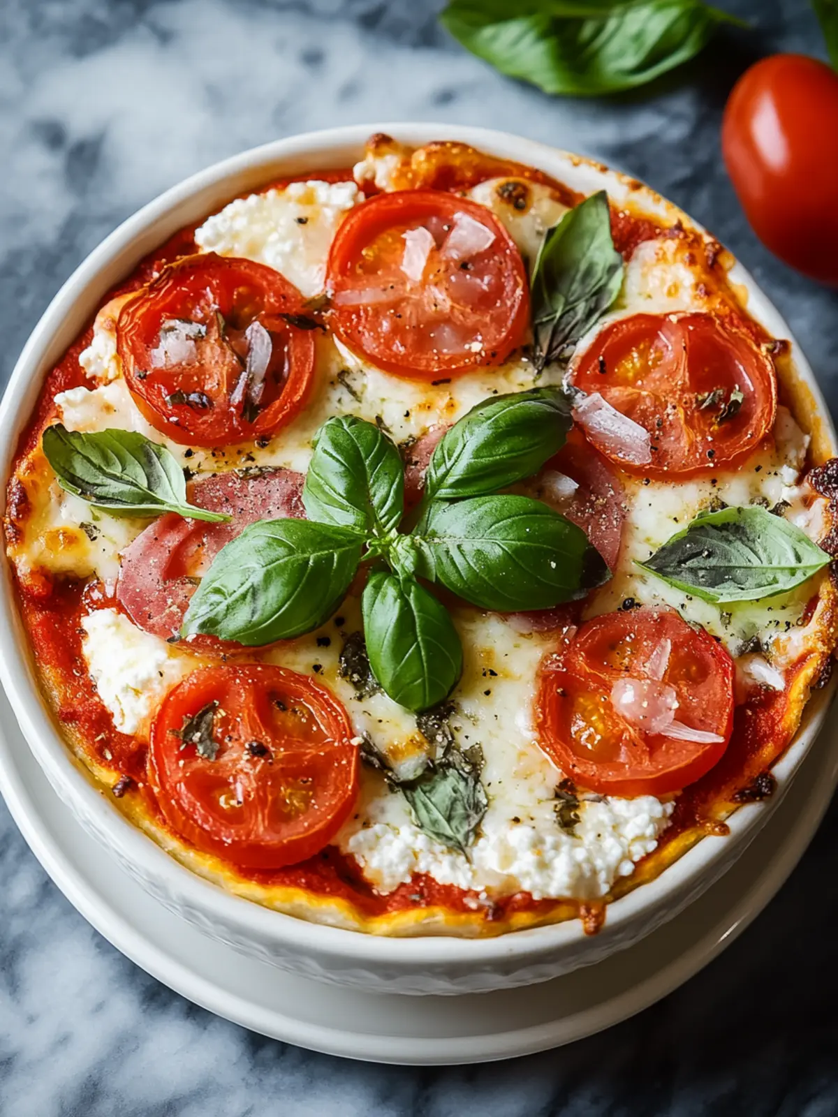 Cottage Cheese Pizza Bowl: A High-Protein Twist on Classic Pizza 3 Cottage Cheese Pizza Bowl