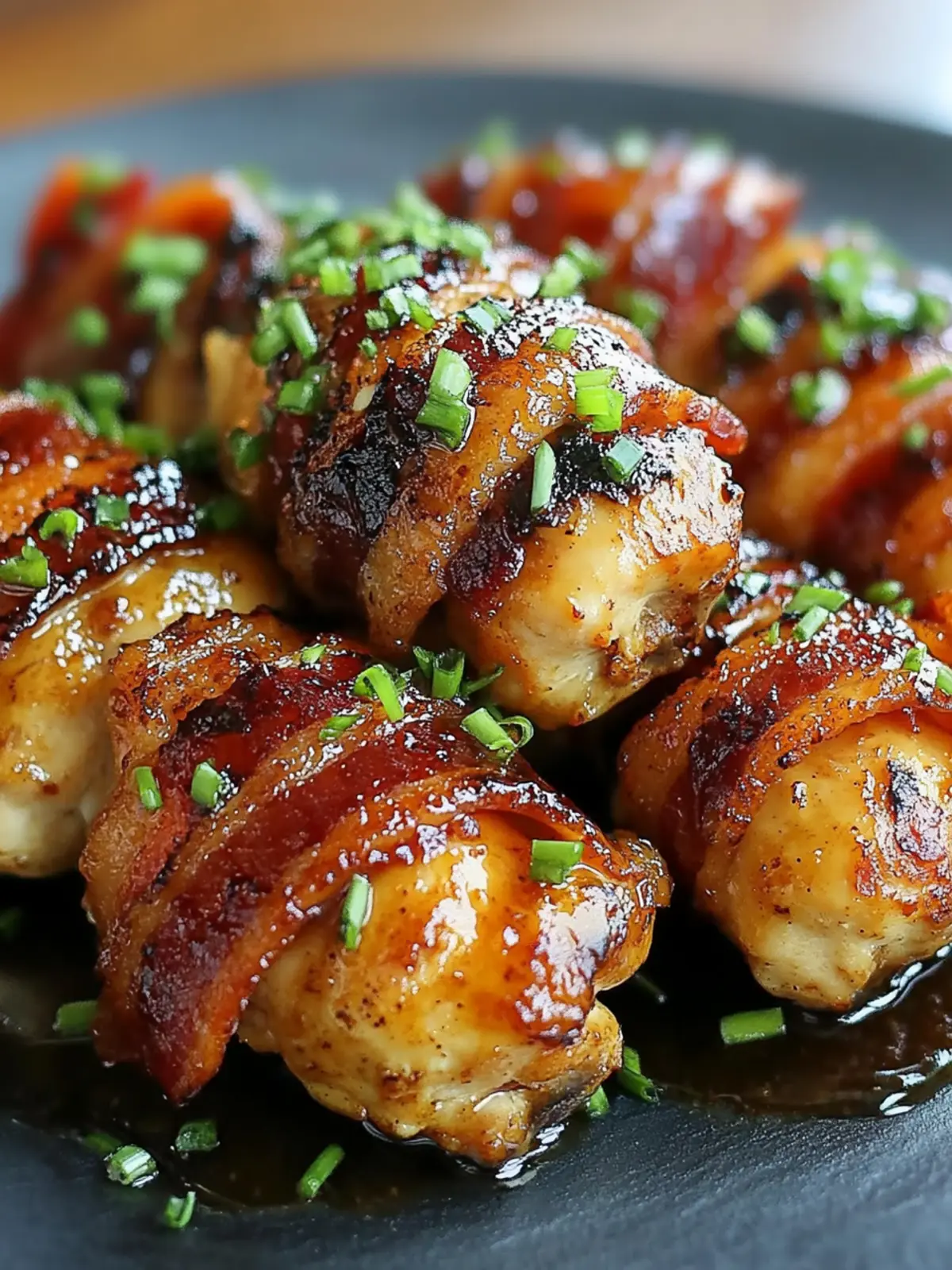 Savory Maple Glazed Bacon Chicken Bites You’ll Crave 2 Maple Glazed Bacon Chicken Bites